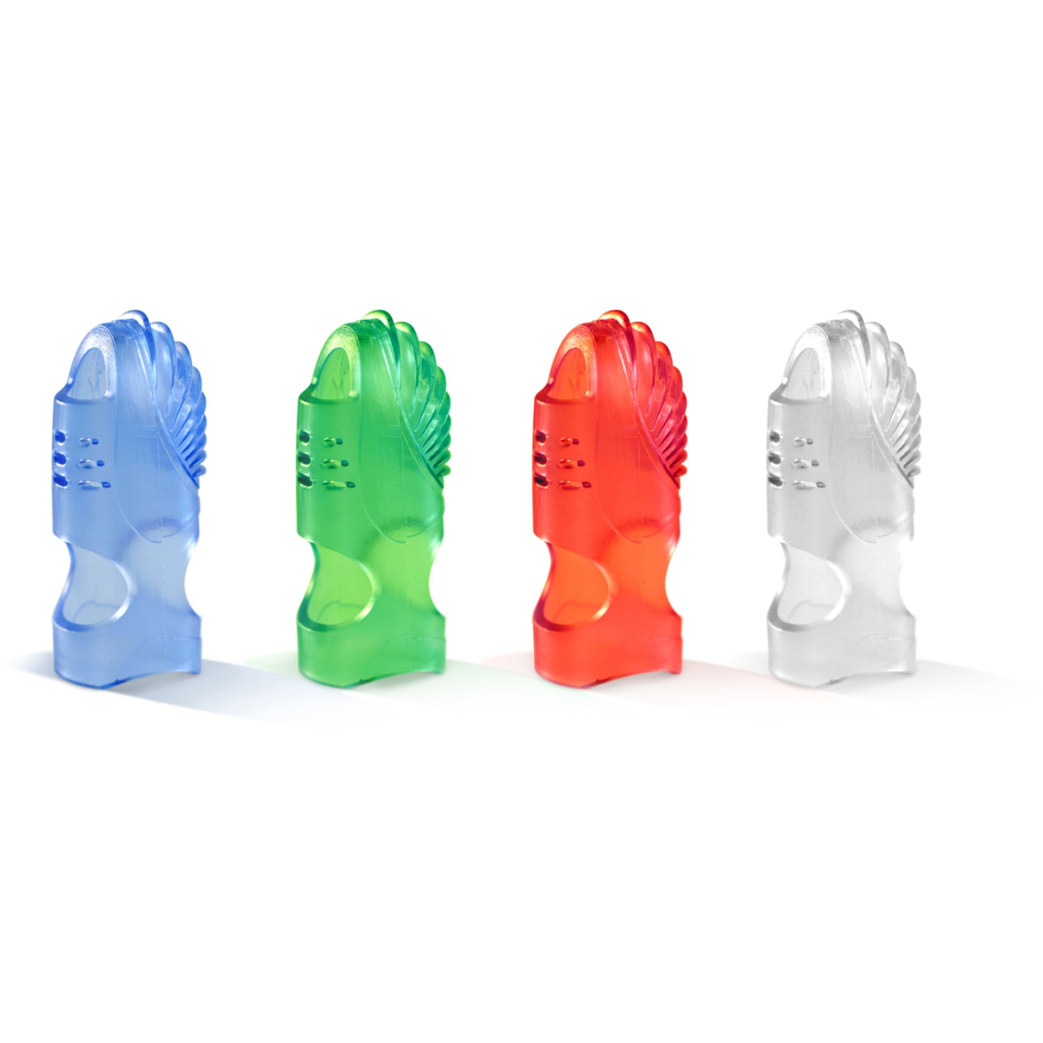 Lee Tippi Micro-Gel Fingertip Grips, #3 Extra Small, Assorted Colors, Pack Of 10 - Image 4