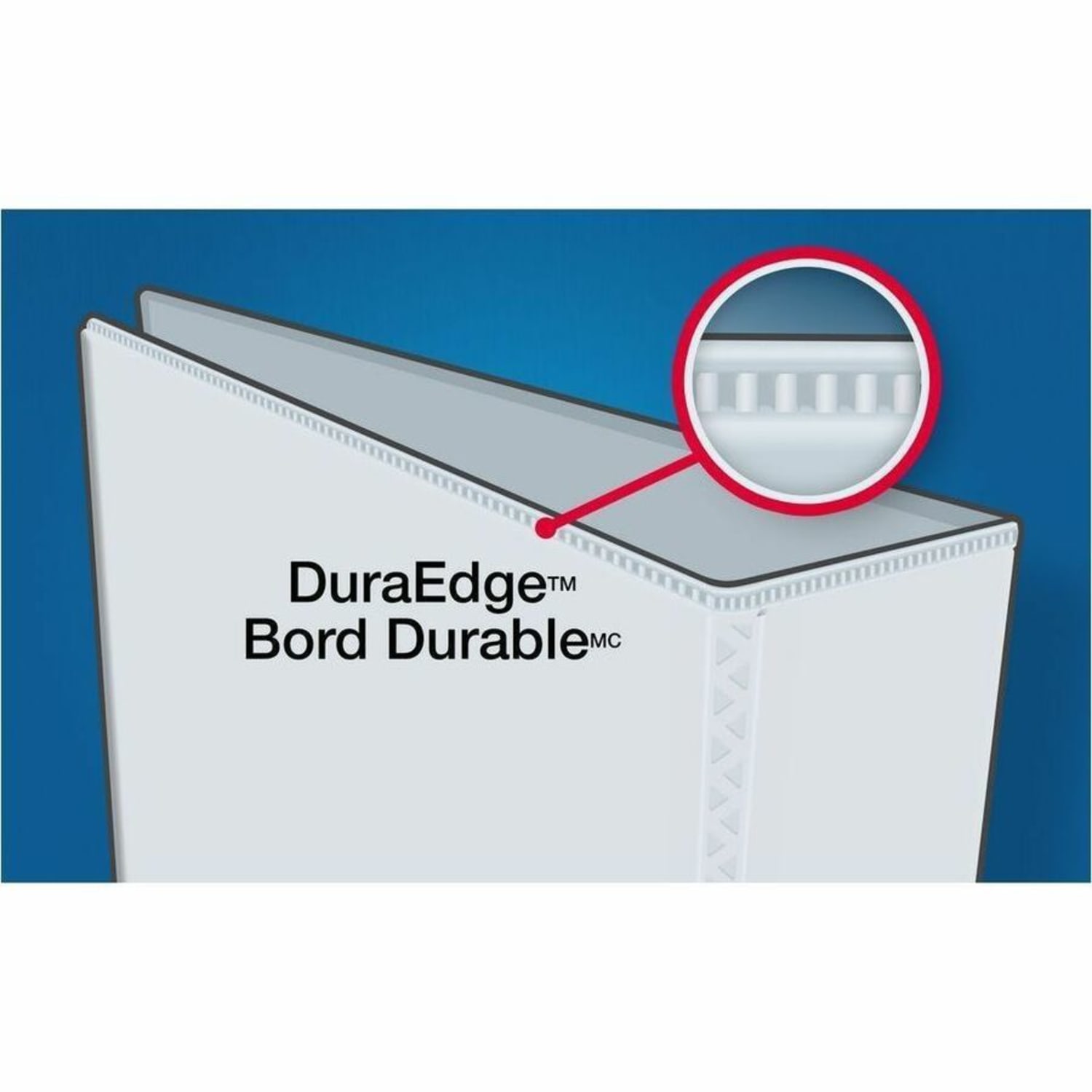 Avery Durable View 3-Ring Binder, 1 1/2in Slant Rings, Black - Image 4