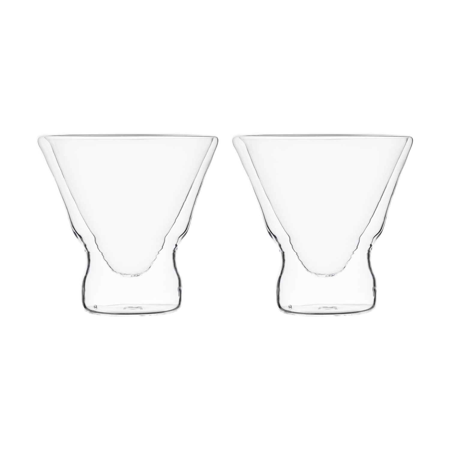 Bergner MasterPro Mixology Martini Glasses, 7.7 Oz, Clear, Set Of 2 Glasses - Image 3