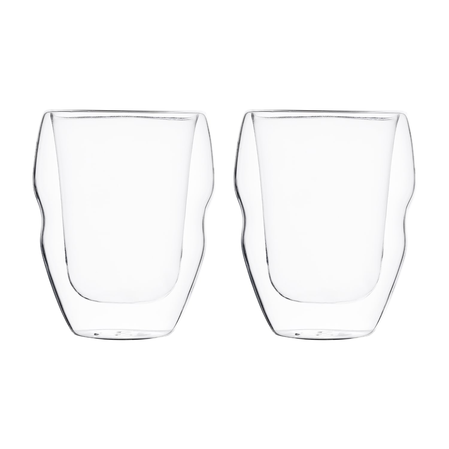 Masterpro Bergner Mixology Whiskey Glasses, 12.85 Oz, Clear, Set Of 2 Glasses - Image 3