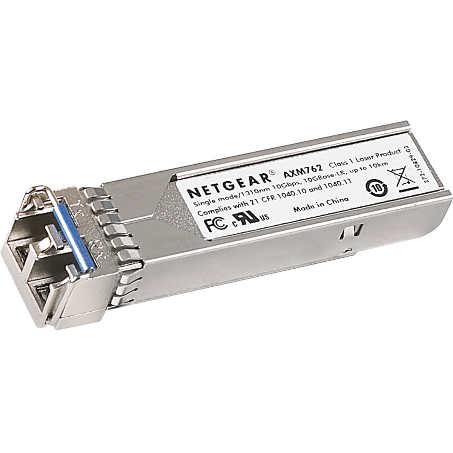 Netgear SFP+ Transceiver 10GBASE-LRM - For Data Networking, Optical Network - 1x LC Duplex 10GBase-LRM Network - AXM76310000S