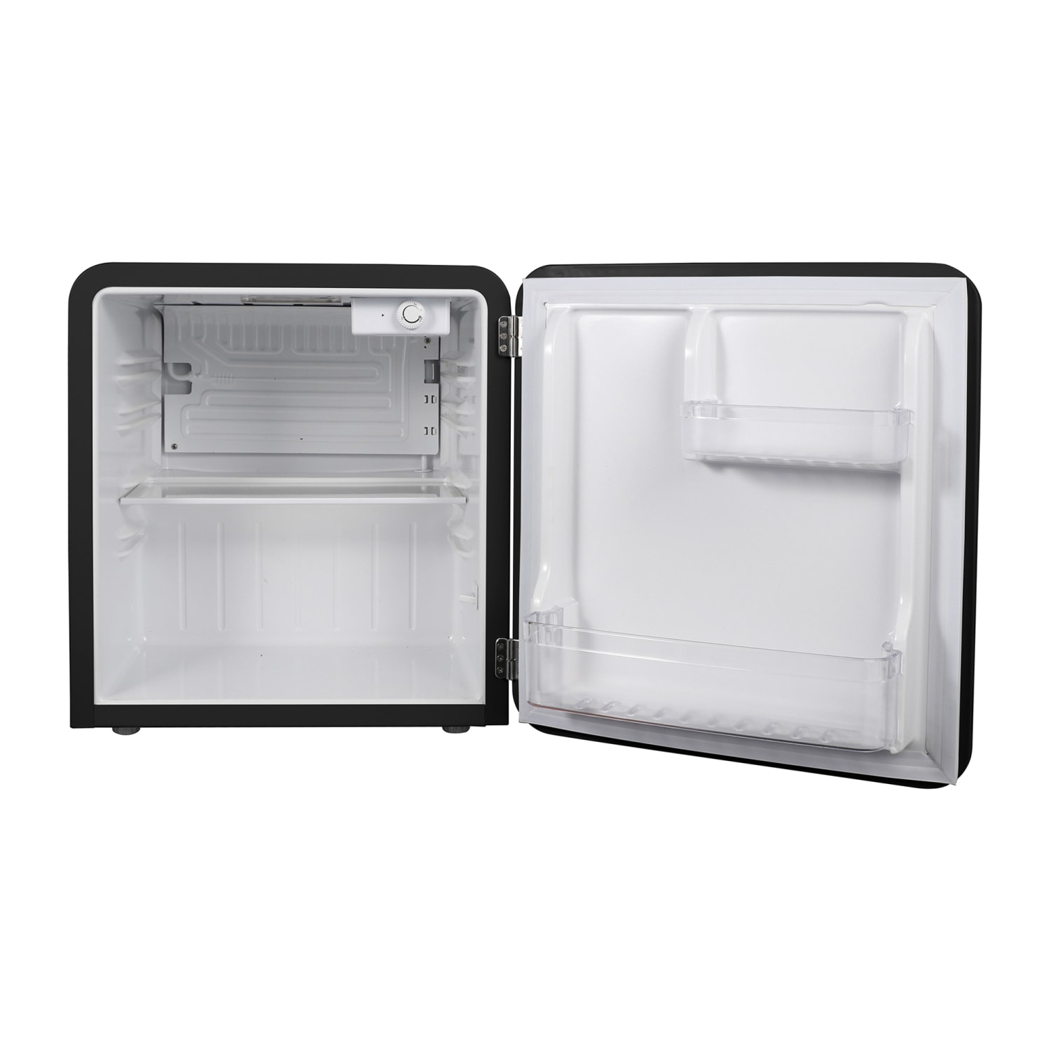 Magic Chef 1.6 Cu. Ft. Retro Mini Fridge With Manual Defrost, Black - Image 6
