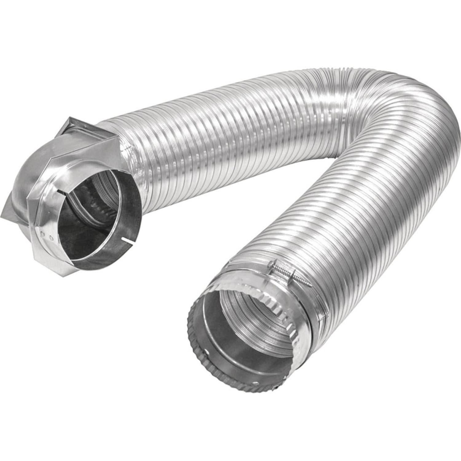 Builders Best 4in x 8ft UL Transition-Duct Single-Elbow Kit - For Dryer, Bathroom, Ventilation Fan - Image 5