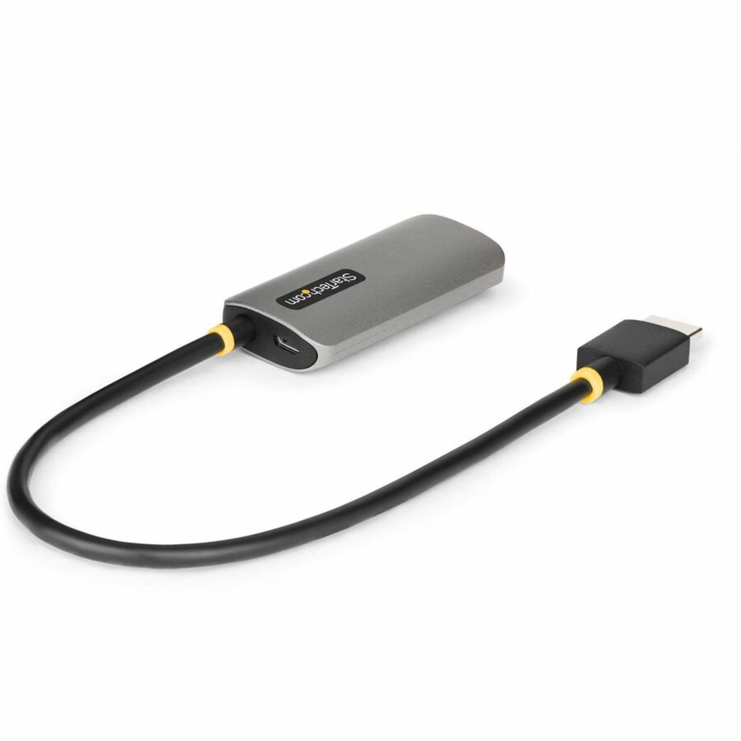StarTech.com 1ft (30cm) HDMI to DisplayPort Adapter Cable, 8K 60Hz, Active HDMI 2.1 to DP 1.4 Video Converter, USB Bus Powered - Image 3