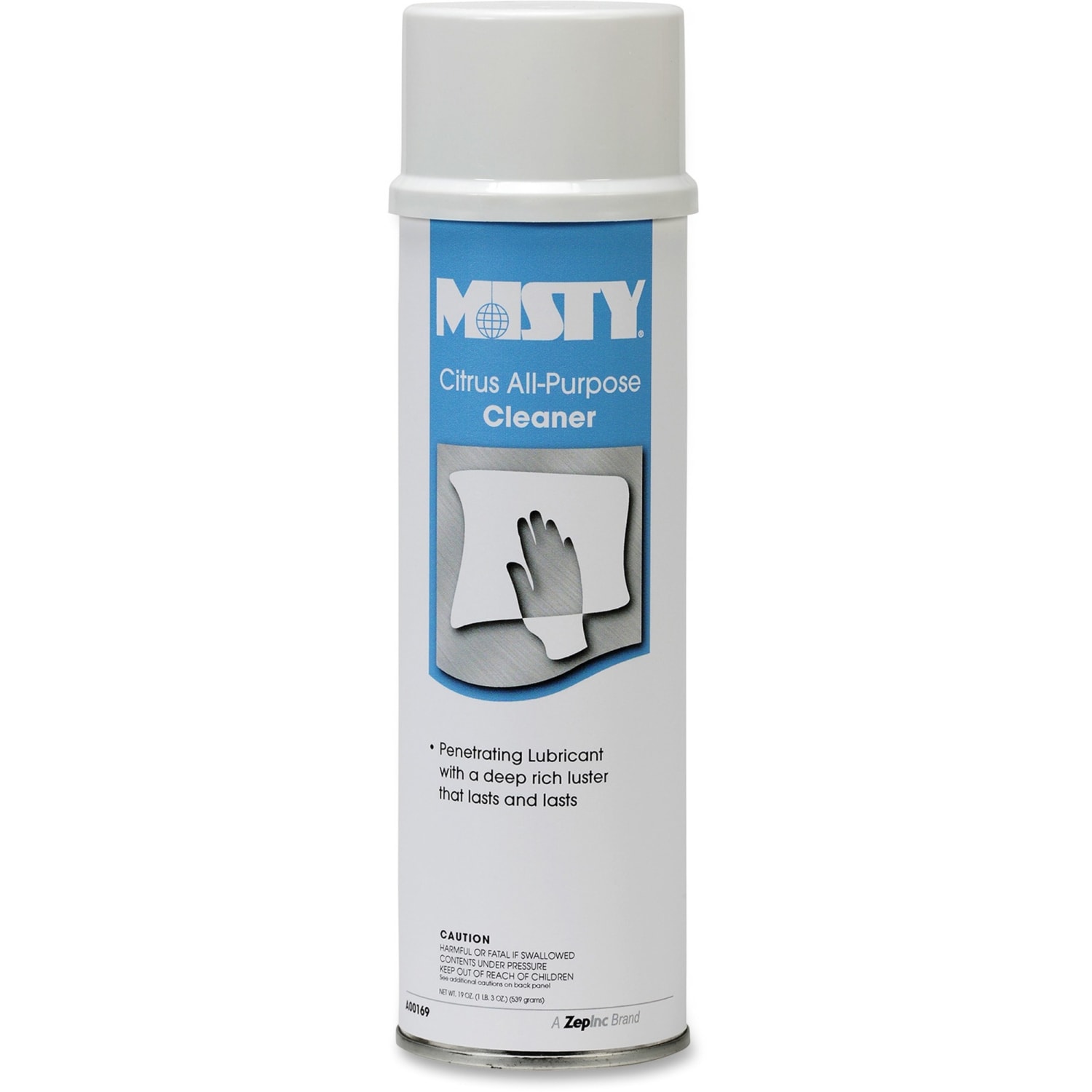 Misty Citrus All-Purpose Cleaner Foam Spray, Citrus Scent, 19 Oz Bottle, Case Of 12 - Image 3