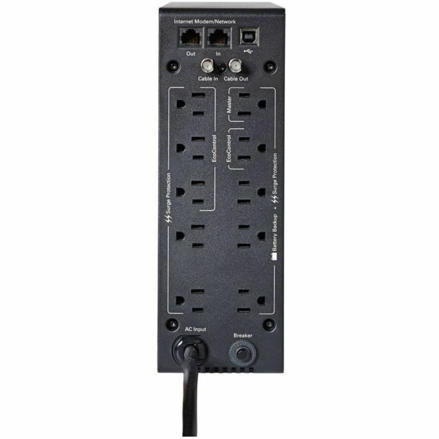 Eaton 5S UPS 1500VA 900 Watt 120V LCD Line-Interactive Battery Backup ECO USB - Tower - 2 Minute Stand-by - 110 V AC Input - 115 V AC Output - 10 x NEMA 5-15R - Image 5