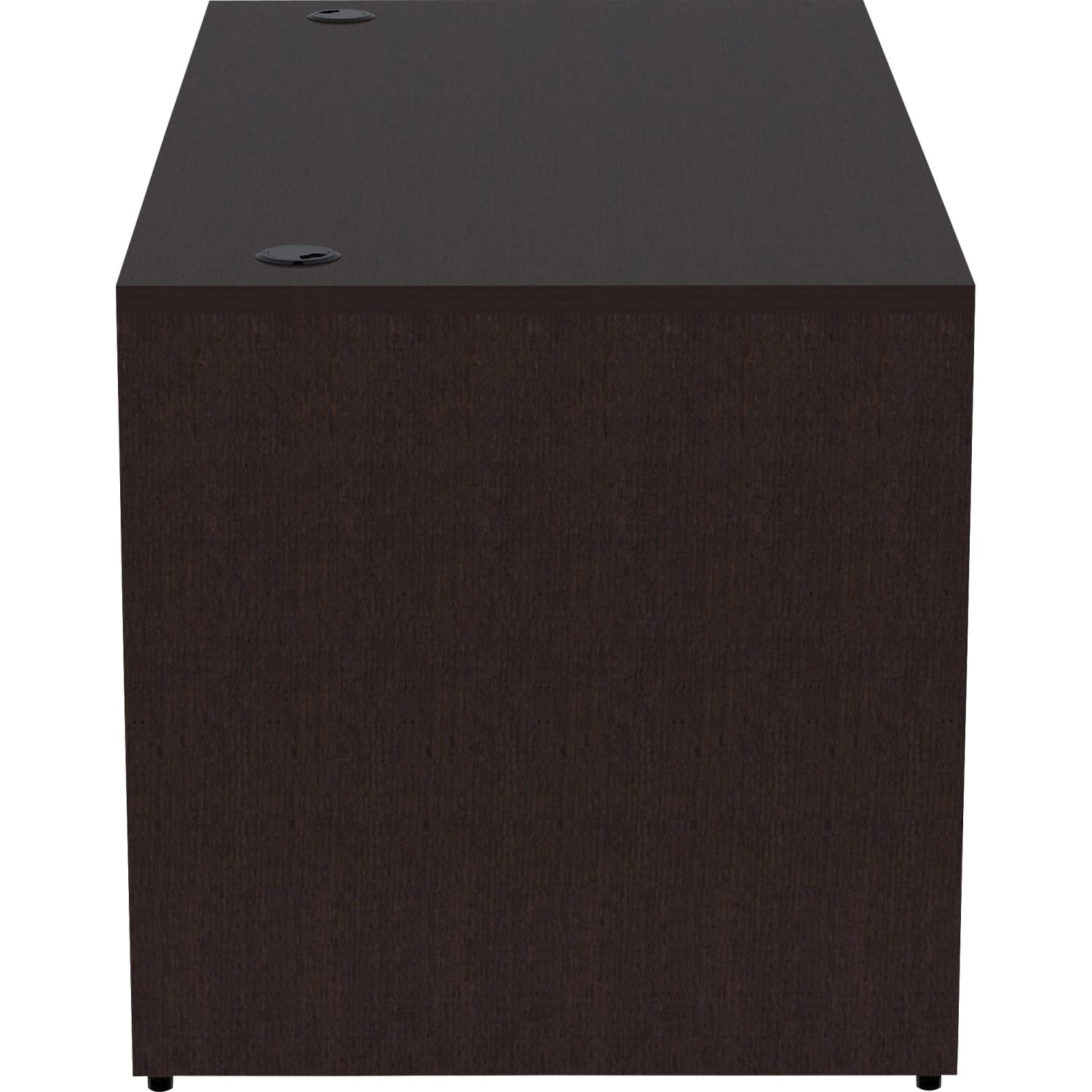 Lorell 60inW Computer Desk, Espresso - Image 4