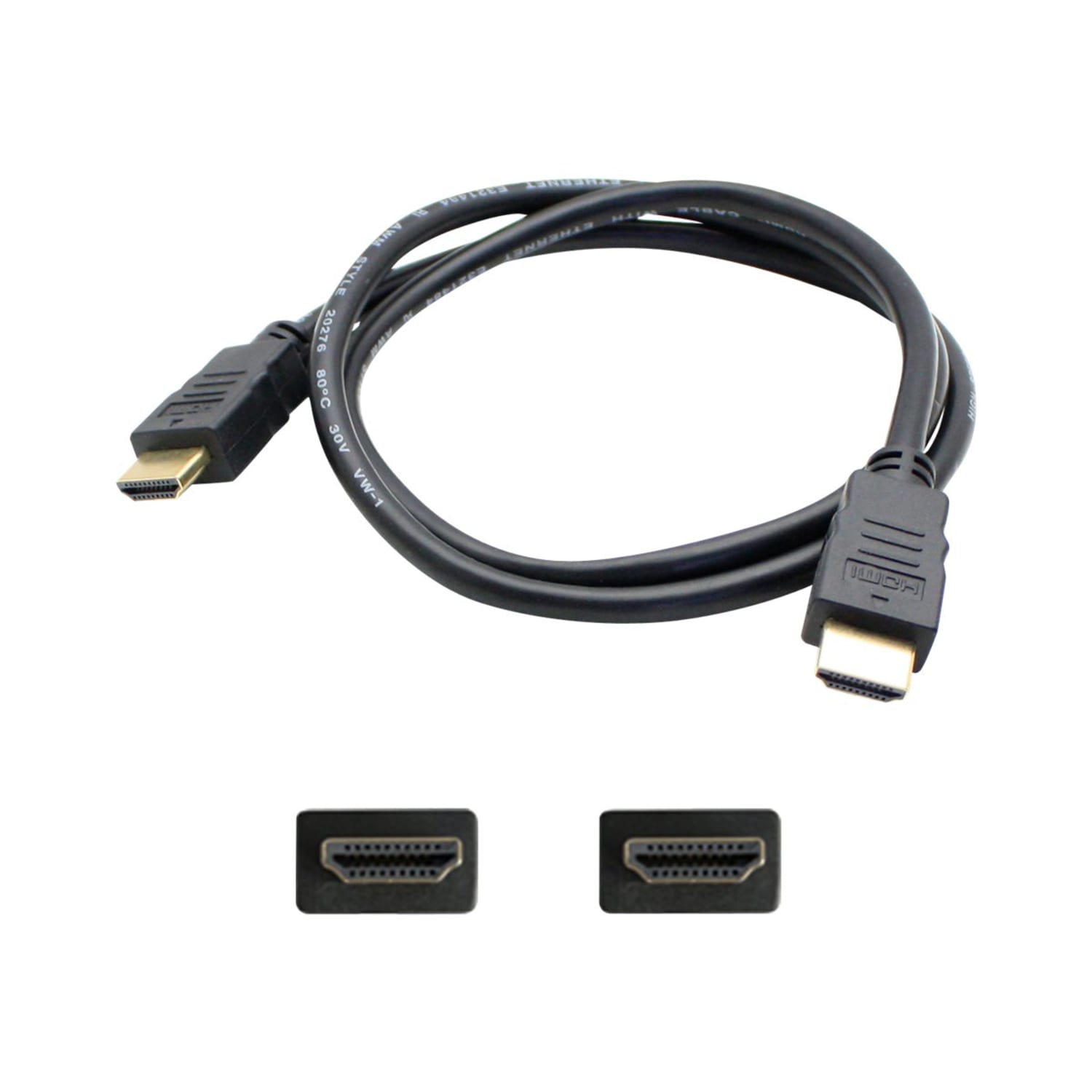 AddOn 20ft HDMI Cable - HDMI cable with Ethernet - HDMI male to HDMI male - 20 ft - black
