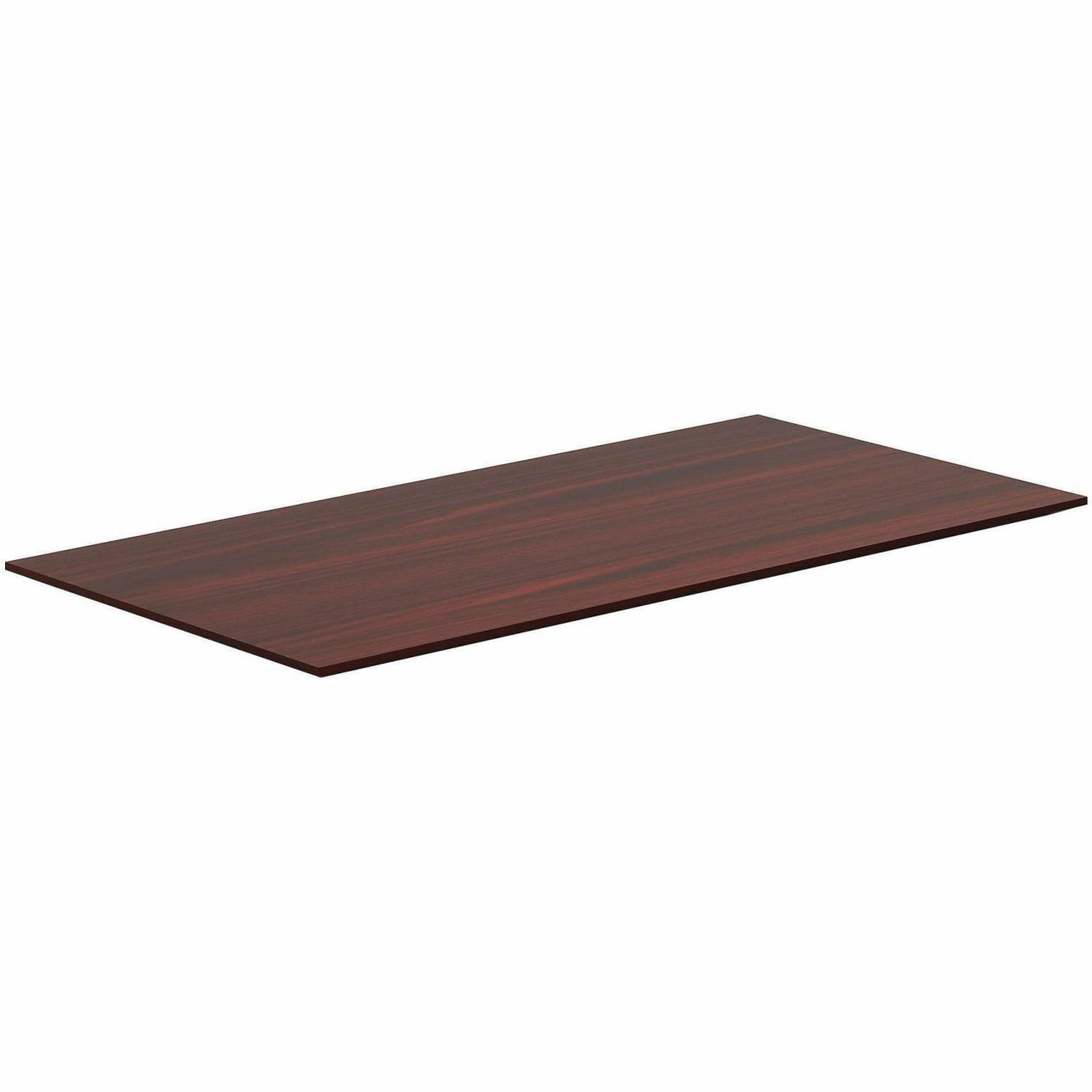 Lorell Laminate Table Top, 72inW x 30inD, Mahogany - Image 5