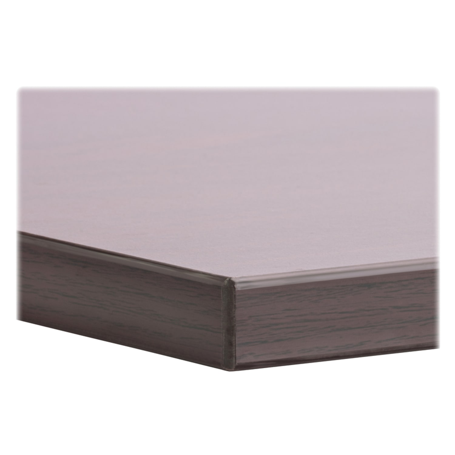 Lorell Laminate Table Top, 72inW x 30inD, Mahogany - Image 6