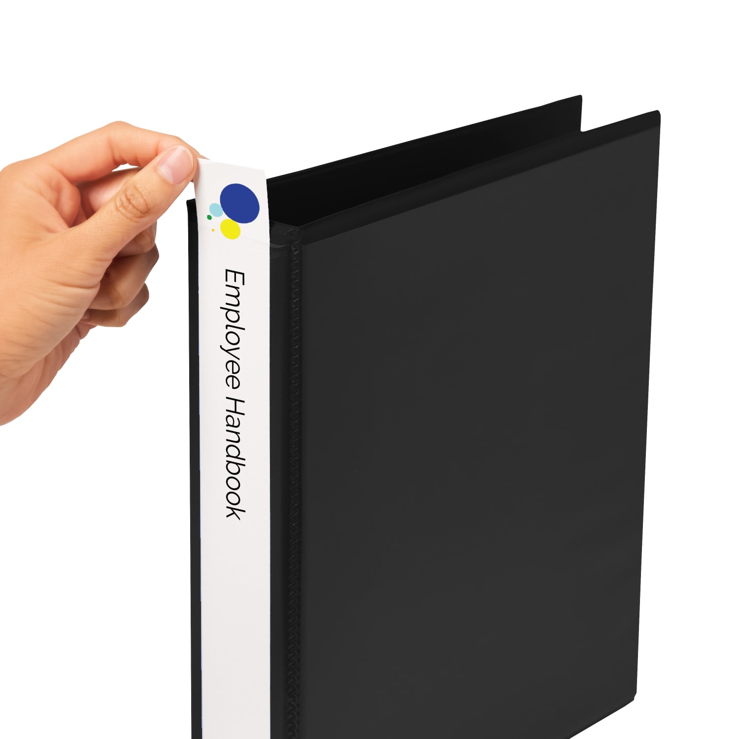 Avery Binder Spine Inserts, 89105, For 1/2in Ring Binders With 2.1in Spine Width, White, Pack Of 25 - Image 4