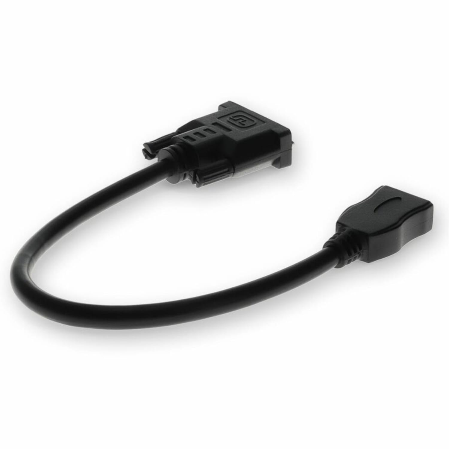 AddOn 5 Pack 8in DVI-D to HDMI Adapter Cable - Adapter - dual link - HDMI female to DVI-D male - 7.9 in - black (pack of 5) - Image 6