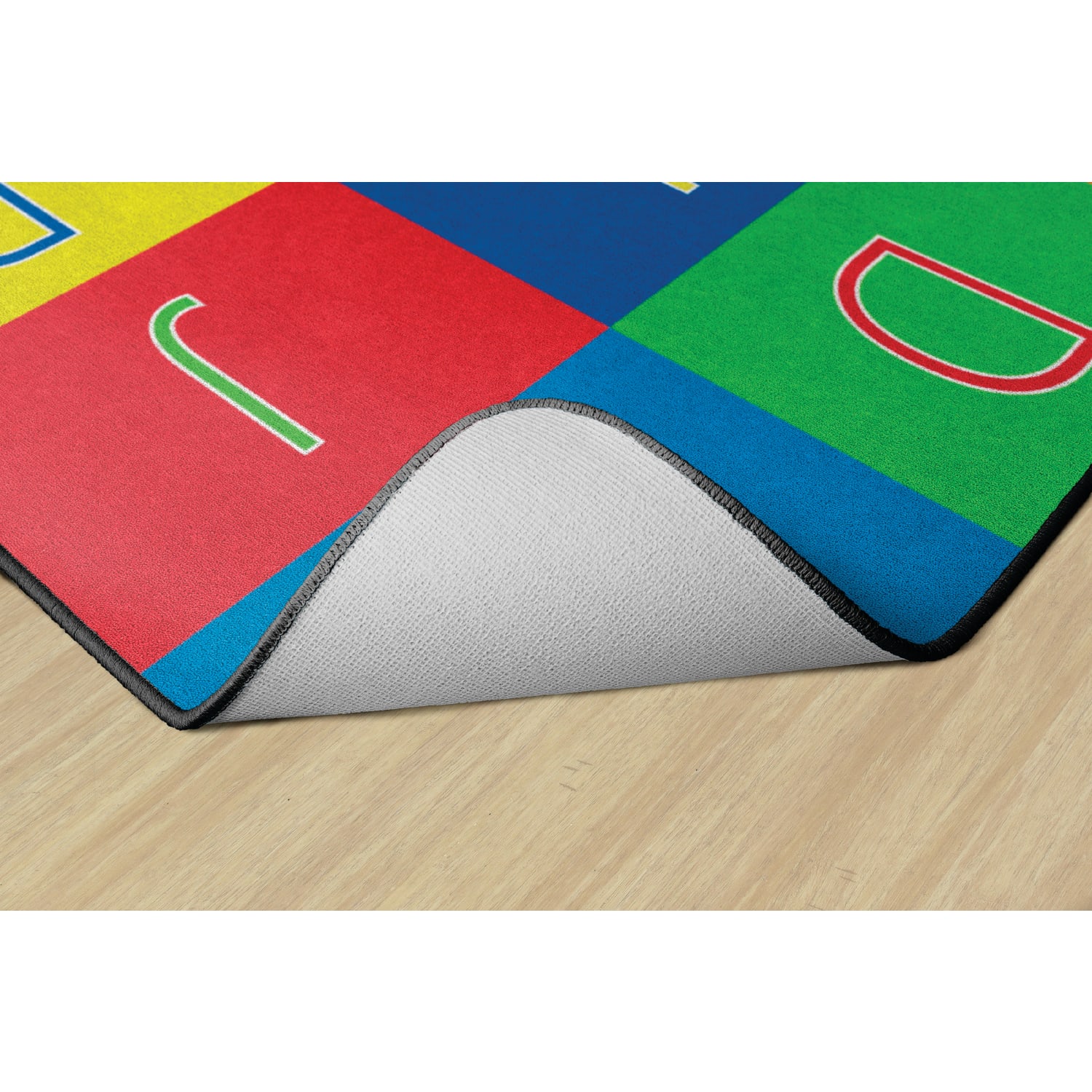 Flagship Carpets Alphabet Seating Rug, 7ft 6in x 12ft, Multicolor - Image 5