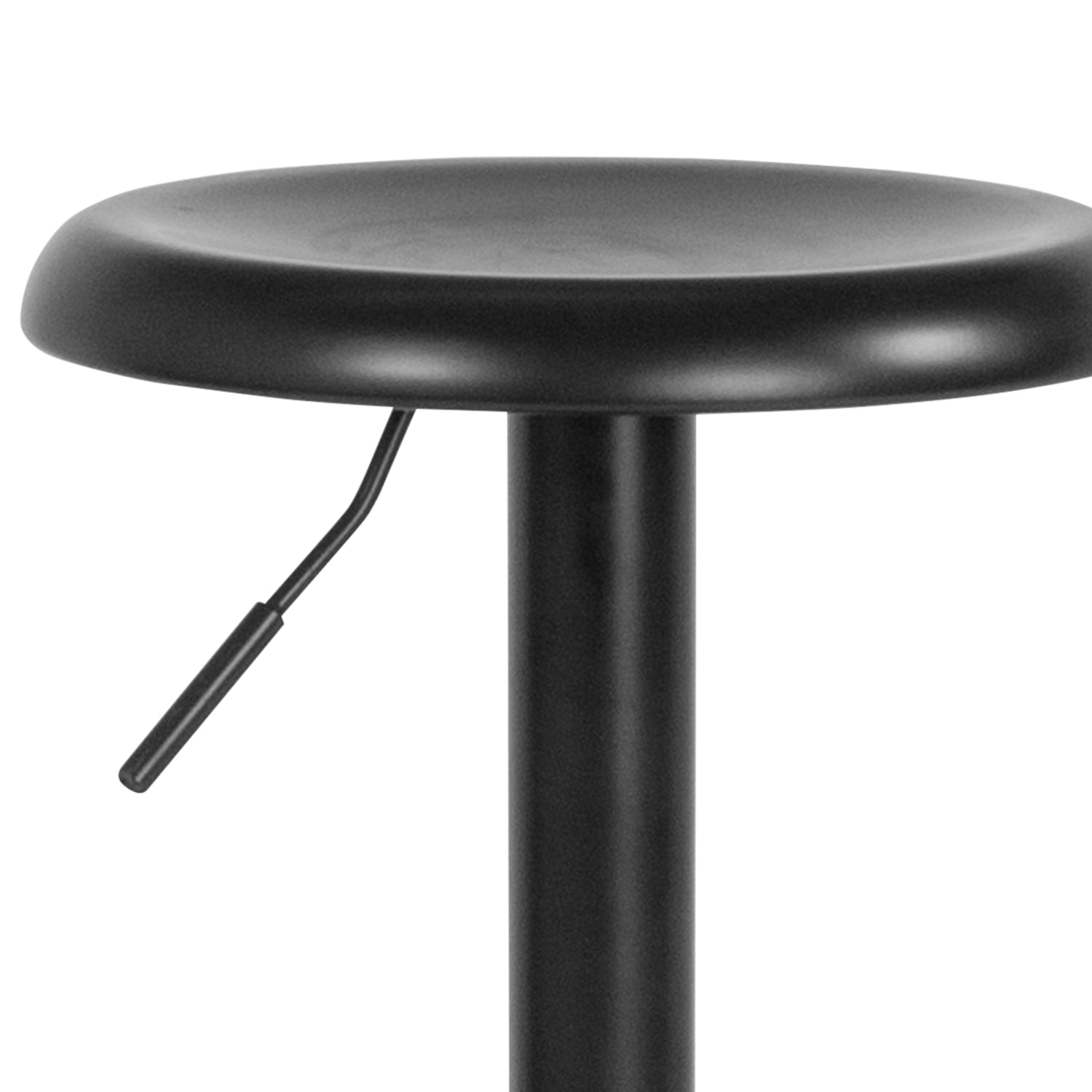 Flash Furniture Madrid Series Adjustable Height Retro Barstool Black PopularChairscom Flash Furniture Madrid Series Adjustable Height Retro Barstool Black PopularChairscom