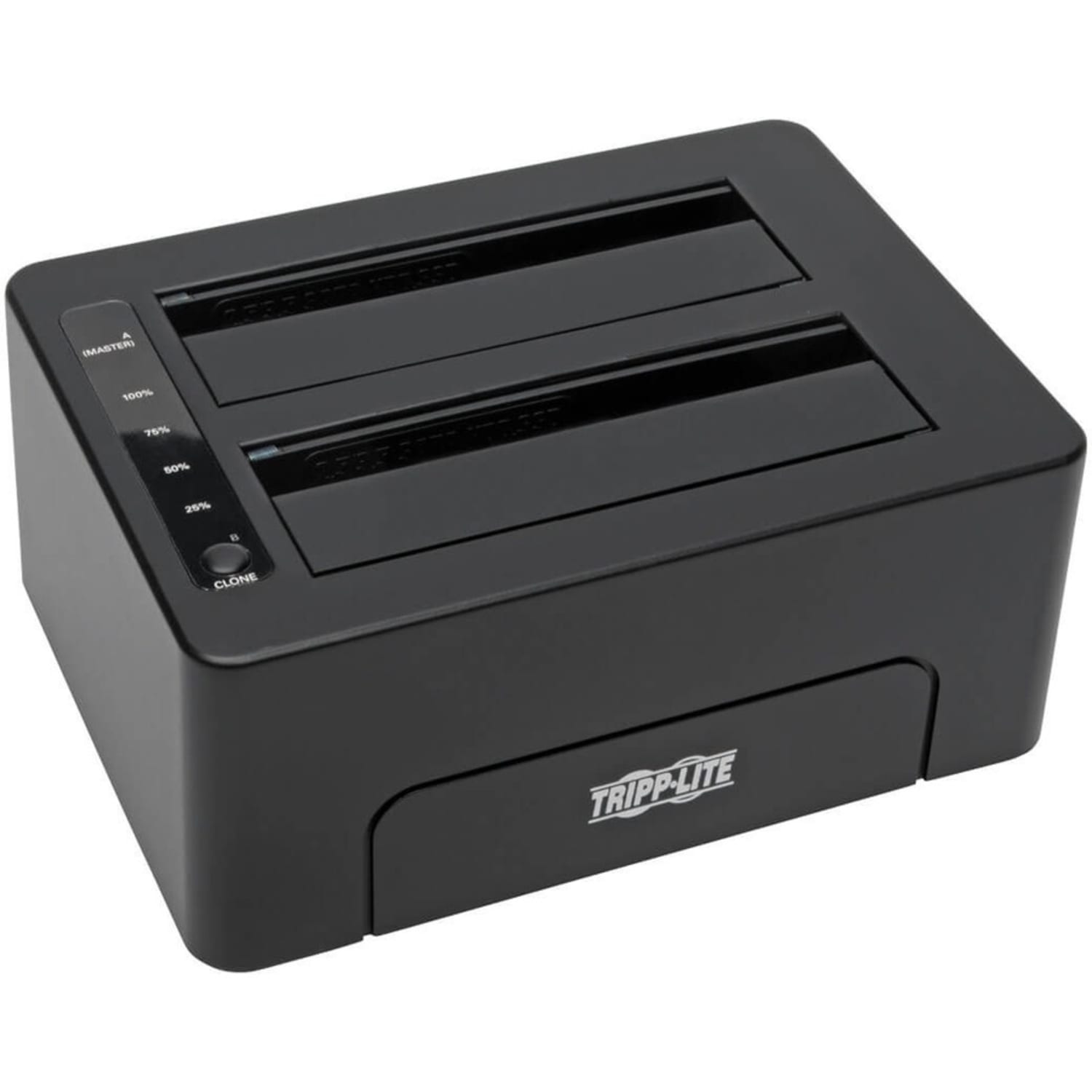 Tripp Lite USB 3.0 SuperSpeed to Dual SATA External Hard Drive Docking Station with Cloning for 2.5 in./3.5 in. HDD - for 2.5in or 3.5in HDD - Image 4