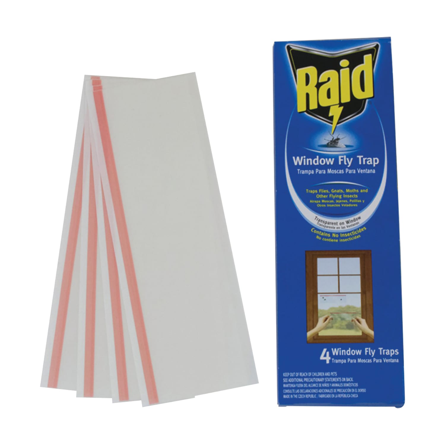 Raid Window Fly Traps, Pack Of 4 Traps - Image 3