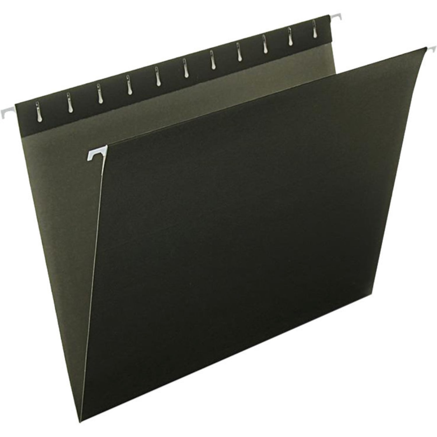 Pendaflex Oxford Color 1/5 Cut Hanging Folders, Letter Size, Black, Box Of 25 - Image 3