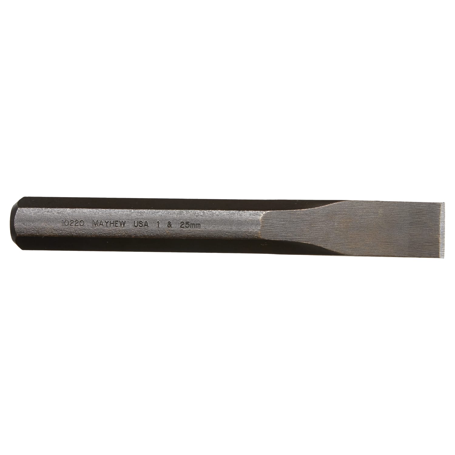 Mayhew Tools Cold Chisels, 8 in Long, 1 in Cut, Black Oxide, 6 per box - Image 3