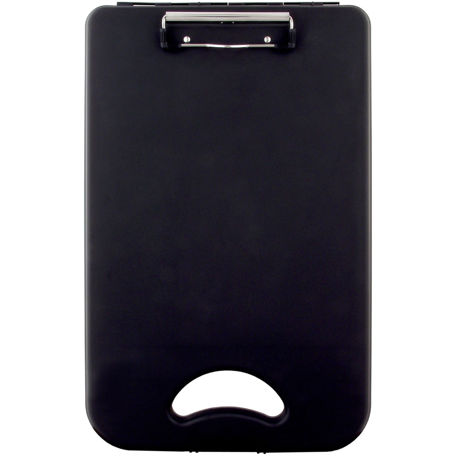 Saunders Deskmate II Plastic Portable Desktop, 8 1/2in x 12in, Black - Image 4