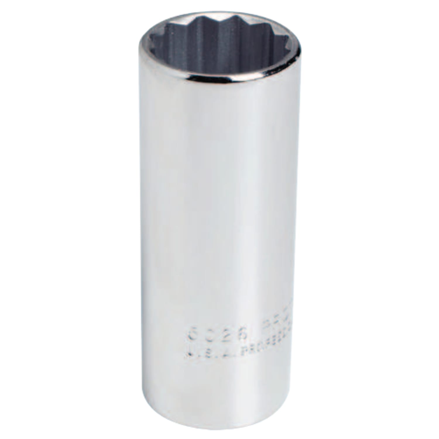 PROTO Torqueplus Deep Socket, 3/8in Drive, 9/16in Opening, 12-Point - Image 3