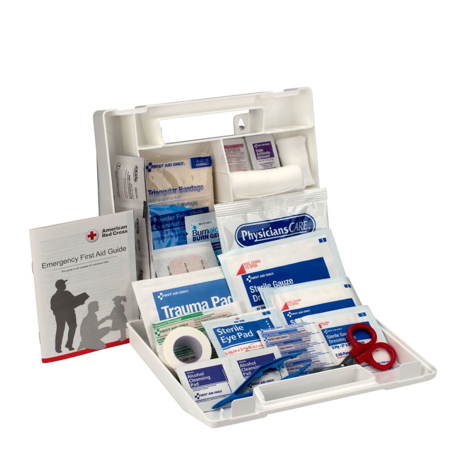 First Aid Only 10-Person First Aid Kit, 8-7/16inH x 9inW x 2-1/2inD - Image 5