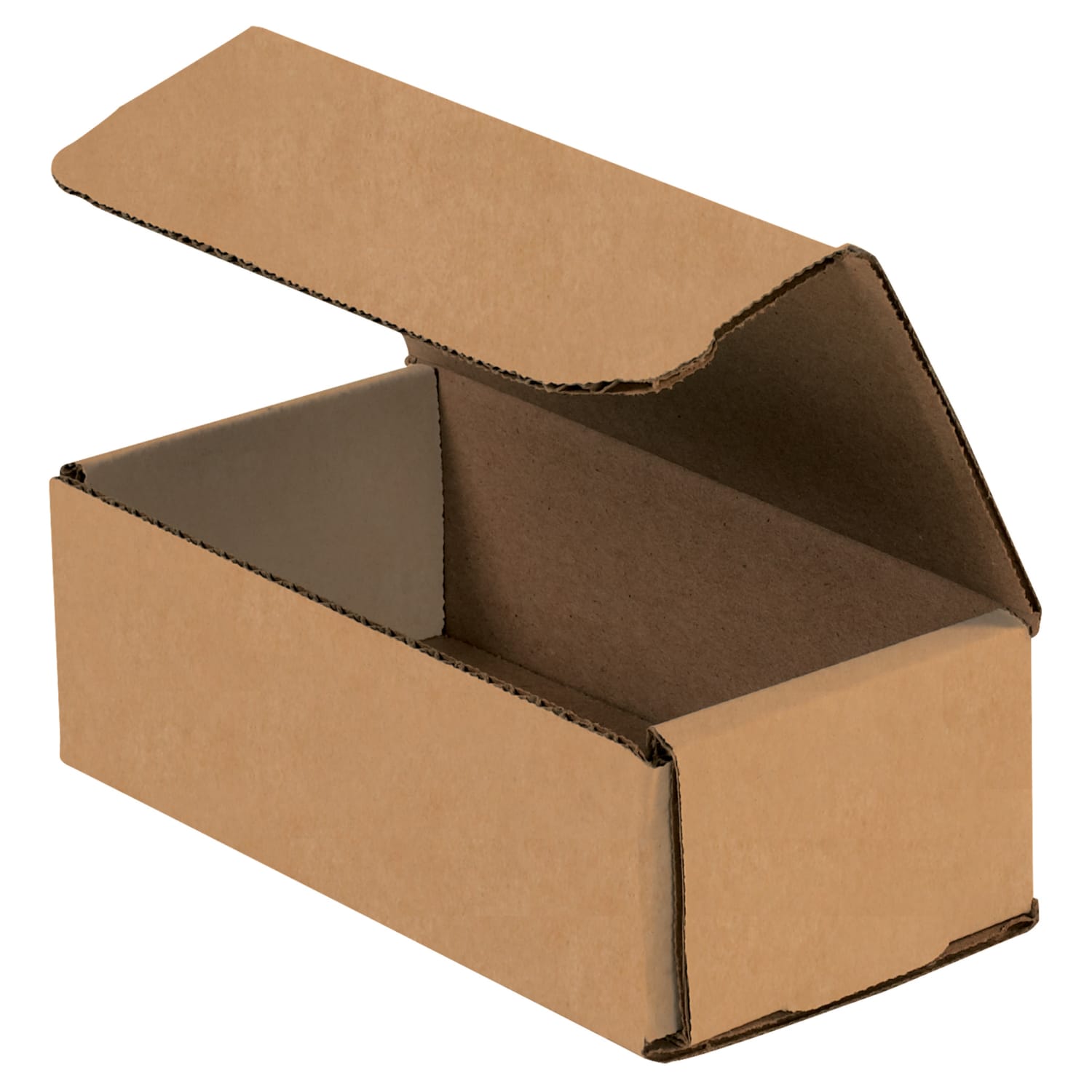 Partners Brand Corrugated Mailers, 6in x 3in x 2in, Kraft, Pack Of 50