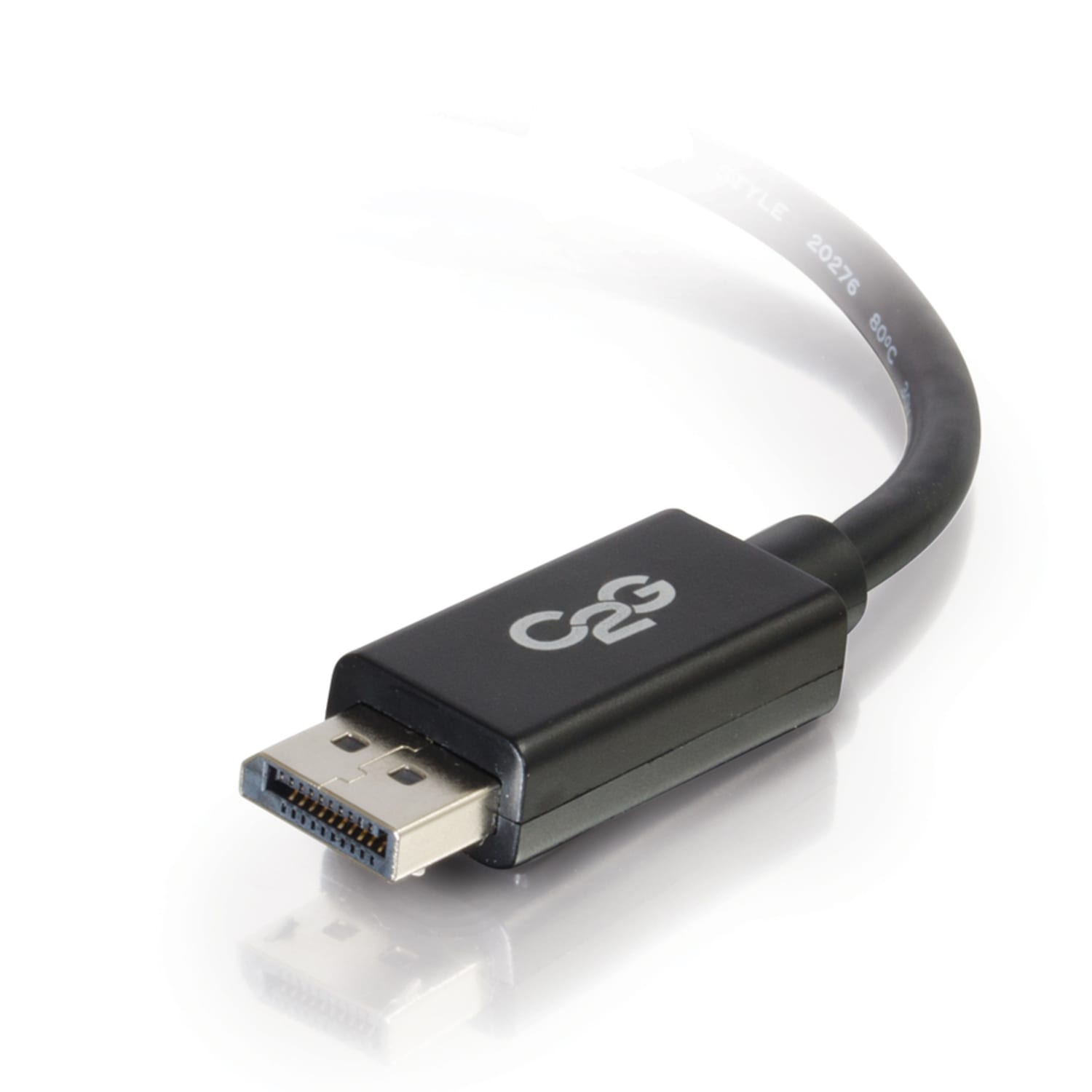 C2G 35ft 8K DisplayPort Cable with Latches - M/M - DisplayPort 4K to 8K Cable  - 54405 - Image 3