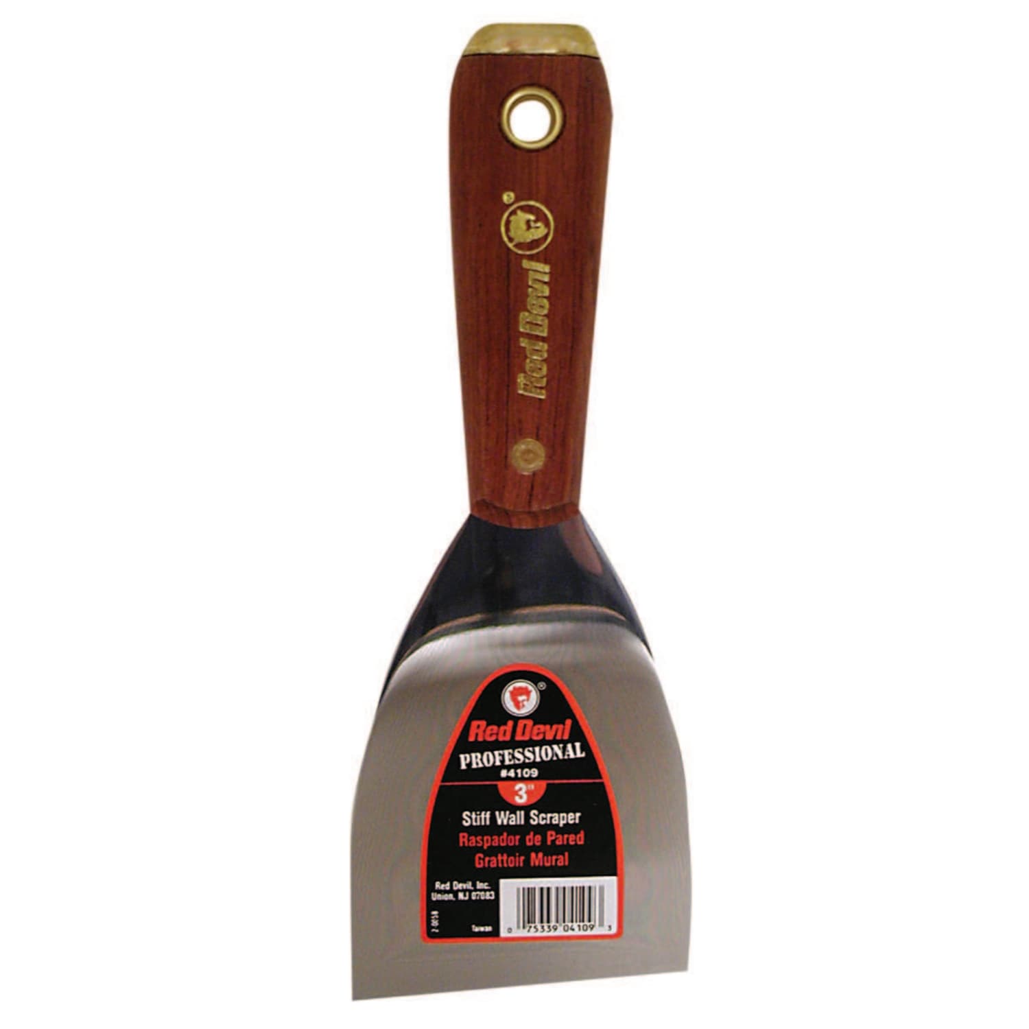 Red Devil 4100 Pro Series Wall Scraper, 3in Width, Stiff - Image 3