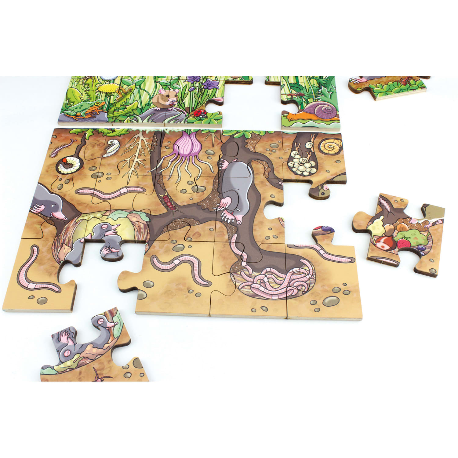 Beleduc Discover The Flower Meadow Floor Puzzle - Image 5
