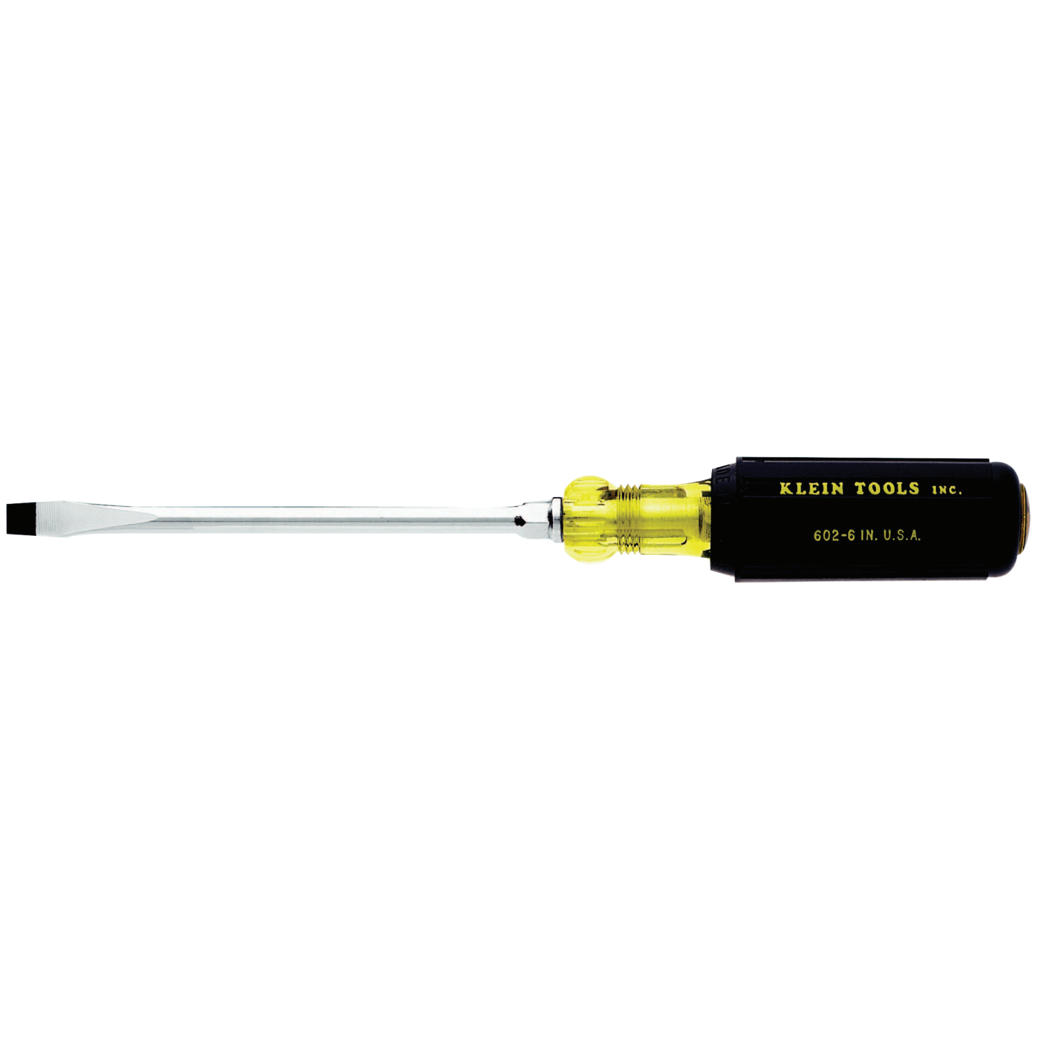 Klein Tools 5/16in Keystone Tip Heavy-Duty Round Shank Screwdriver, 6in - Image 3