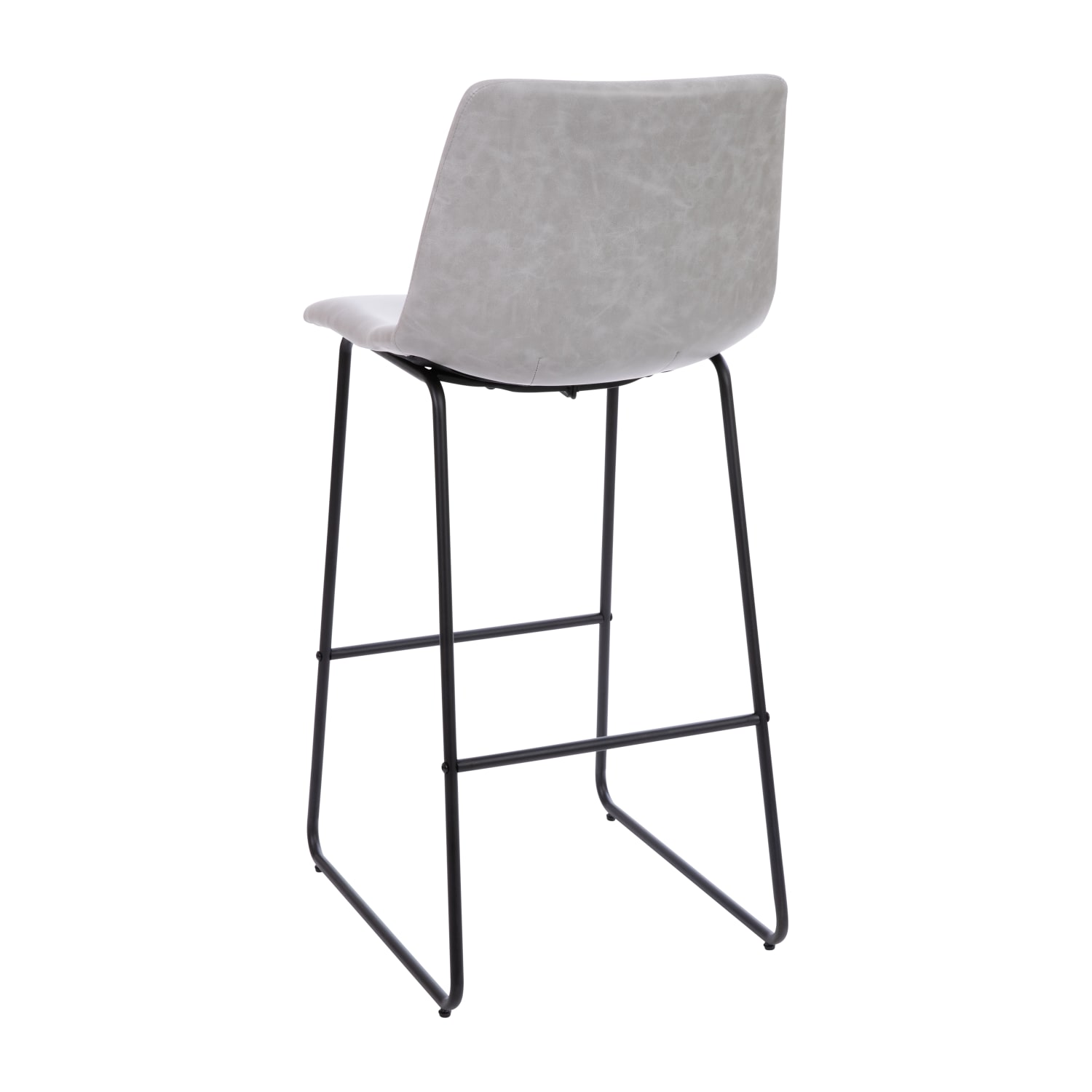 Flash Furniture 30 inch LeatherSoft Bar Height Barstools Set of 2 Light Gray PopularChairscom Flash Furniture 30 inch LeatherSoft Bar Height Barstools Set of 2 Light Gray PopularChairscom