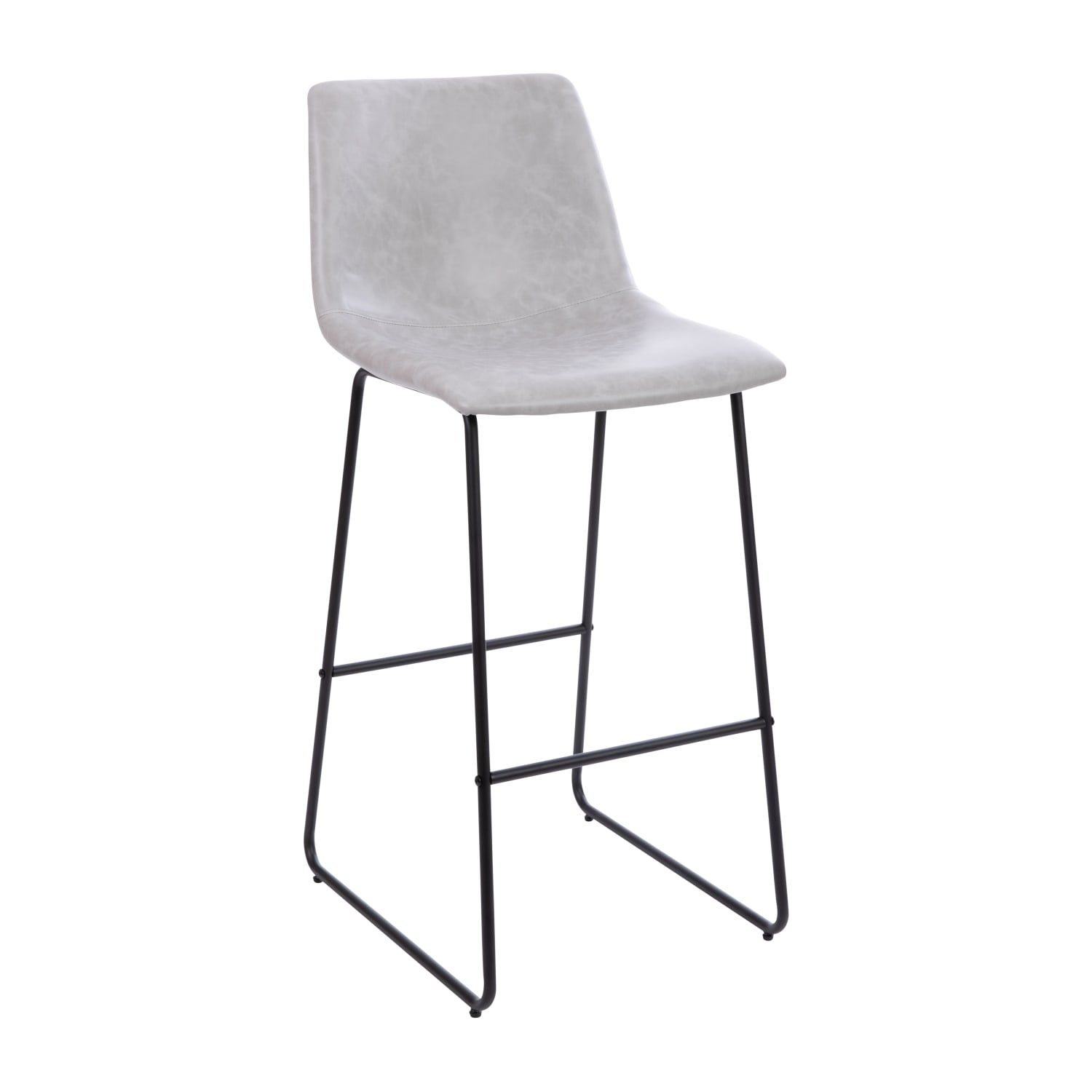 Flash Furniture 30 inch LeatherSoft Bar Height Barstools Set of 2 Light Gray PopularChairscom Flash Furniture 30 inch LeatherSoft Bar Height Barstools Set of 2 Light Gray PopularChairscom