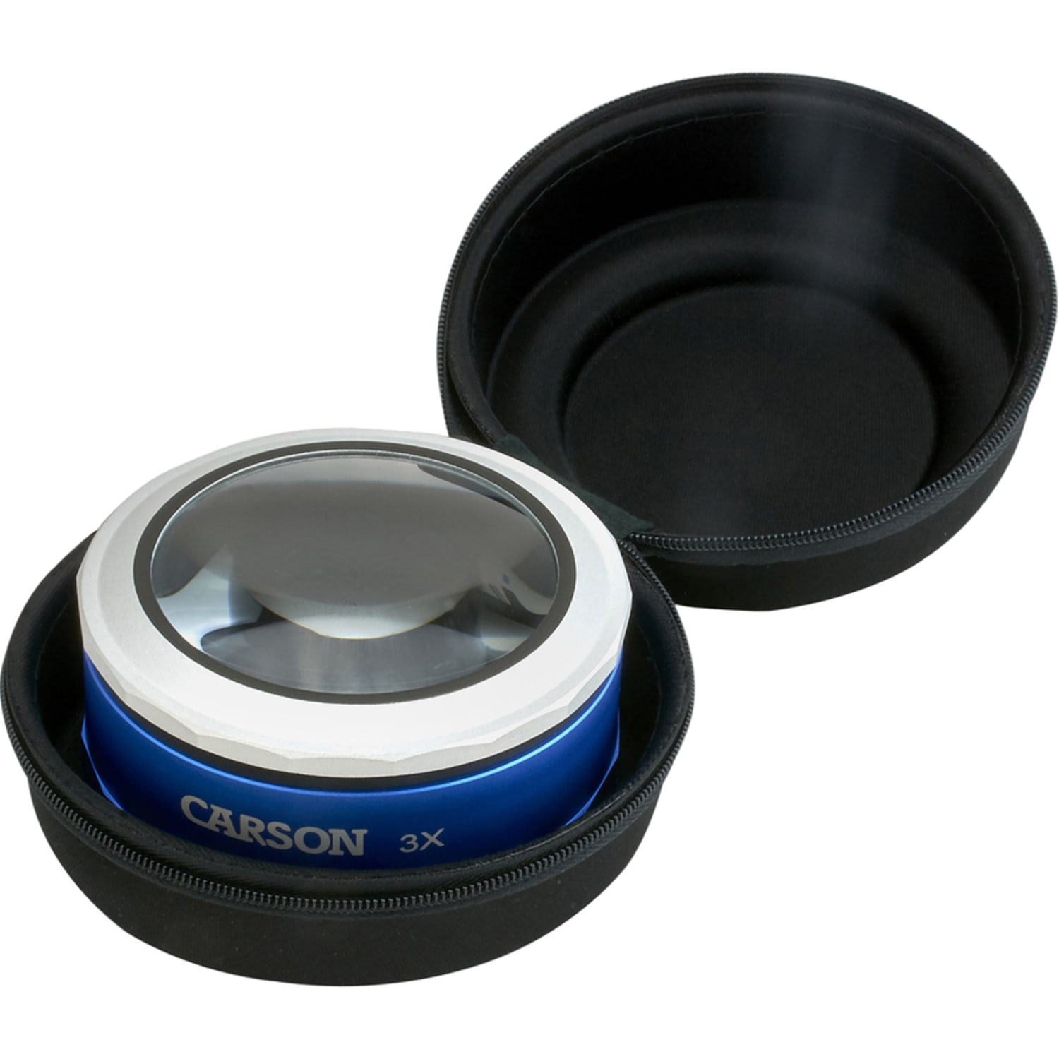 Carson MagniTouch MT-33 Loupe - Overall Size 3.8in Height x 3.8in Width - Glass Lens - Image 4