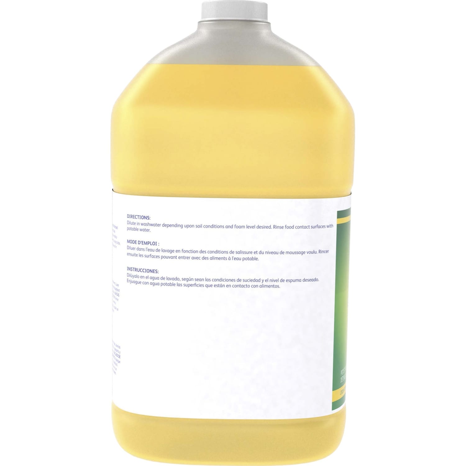 Diversey Limon Pot And Pan Detergent, Ready-To-Use/Concentrate, 128 fl oz , Lemon Fresh Scent, Case of 2 - CBD95729360 - Image 3