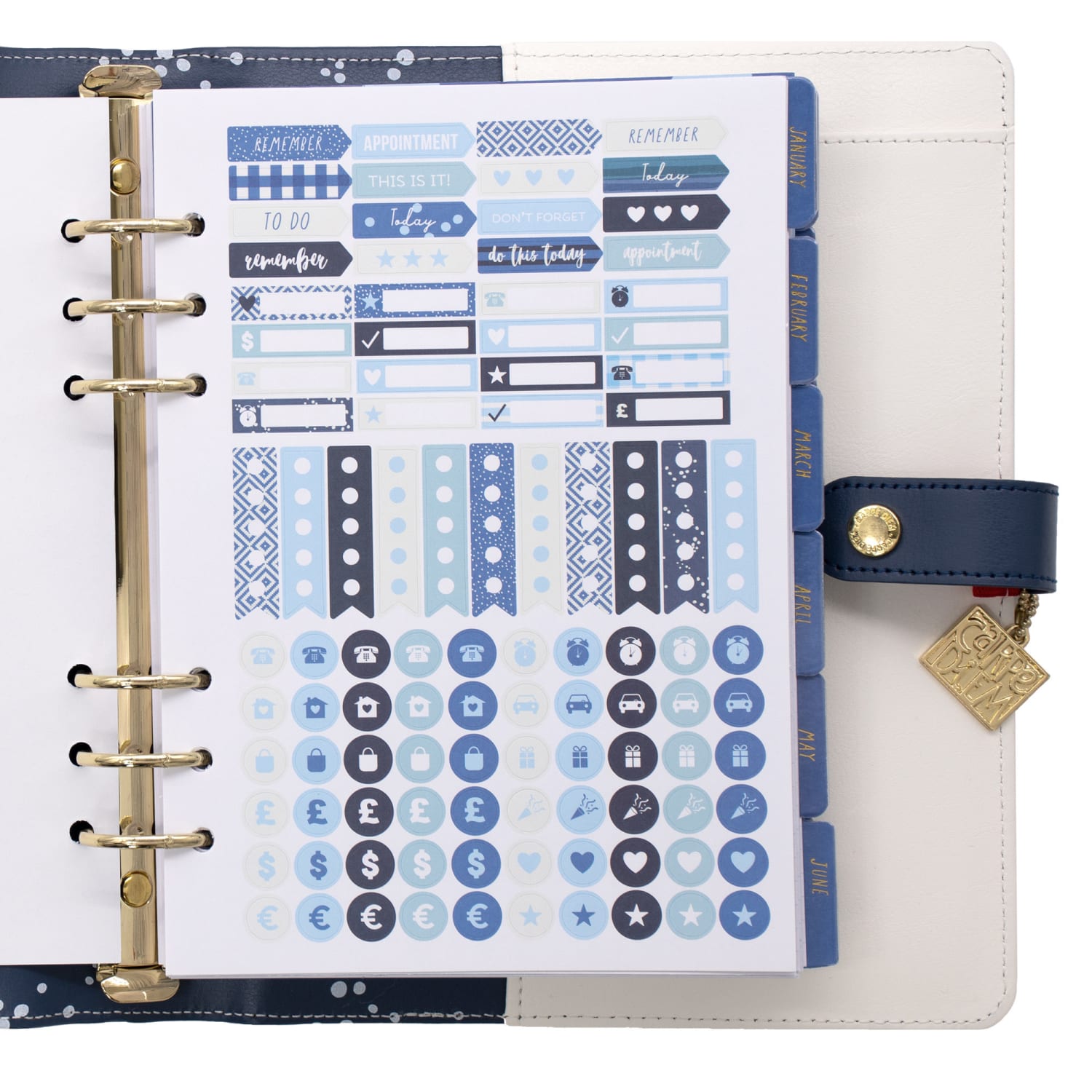 Pukka Pads A5 Planner, Monthly & Weekly, 9.8in x 9.4in, 12 Months, Color Wash - Image 6