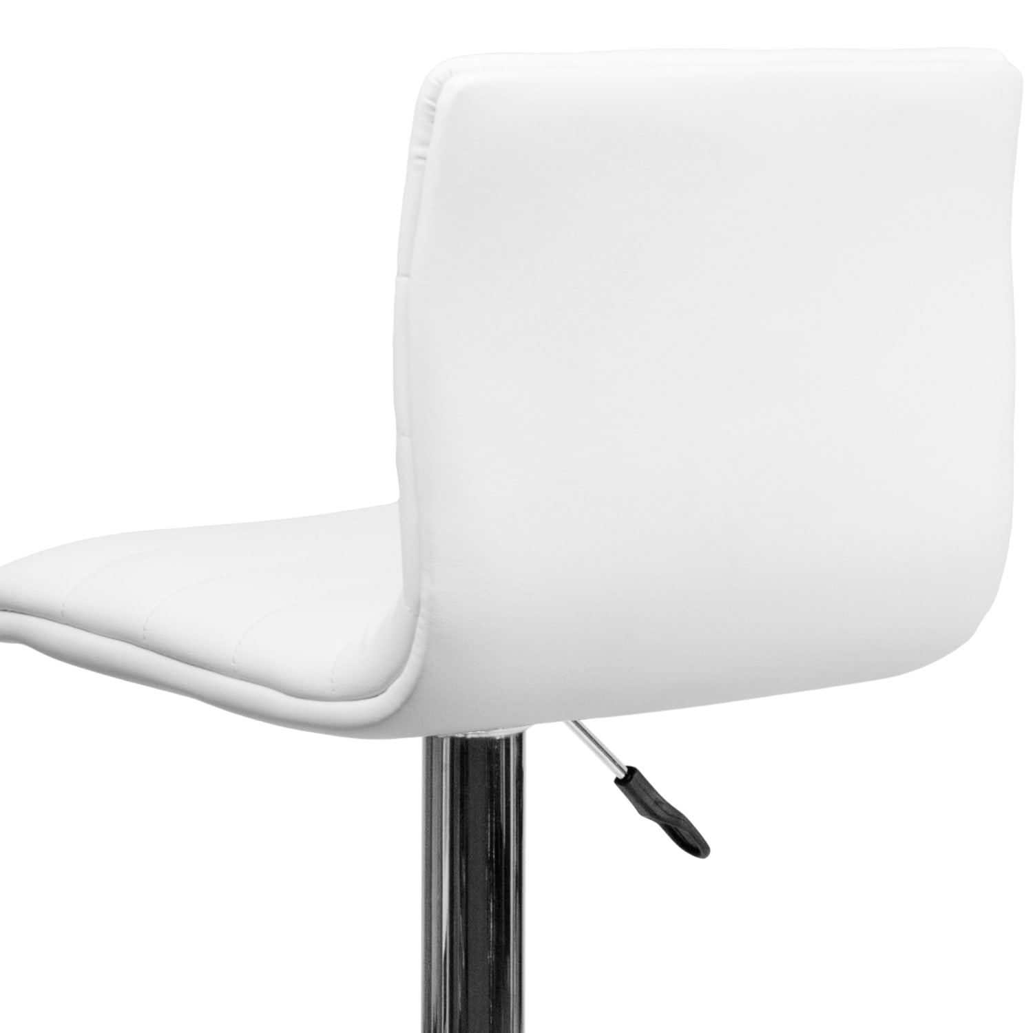 Flash Furniture Contemporary Adjustable Bar Stool WhiteChrome PopularChairscom Flash Furniture Contemporary Adjustable Bar Stool WhiteChrome PopularChairscom