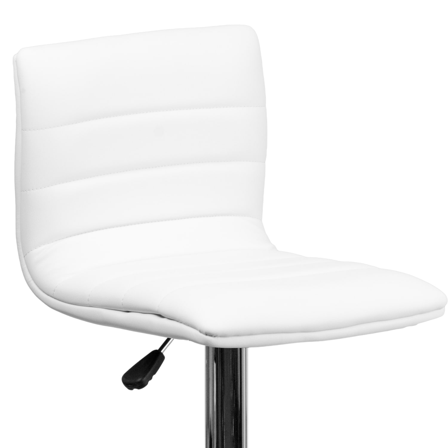 Flash Furniture Contemporary Adjustable Bar Stool WhiteChrome PopularChairscom Flash Furniture Contemporary Adjustable Bar Stool WhiteChrome PopularChairscom