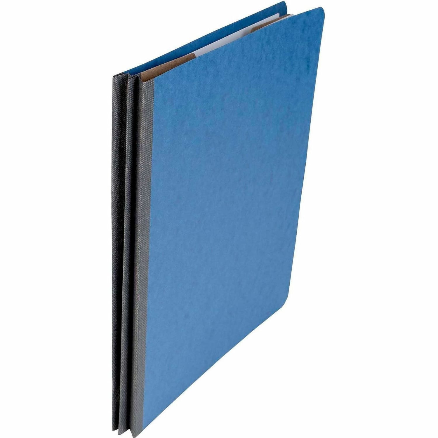 ACCO Durable Pressboard Classification Folders, Letter Size, 2in Expansion, 1 Partition, 60% Recycled, Sky Blue, Box Of 10 - Image 5