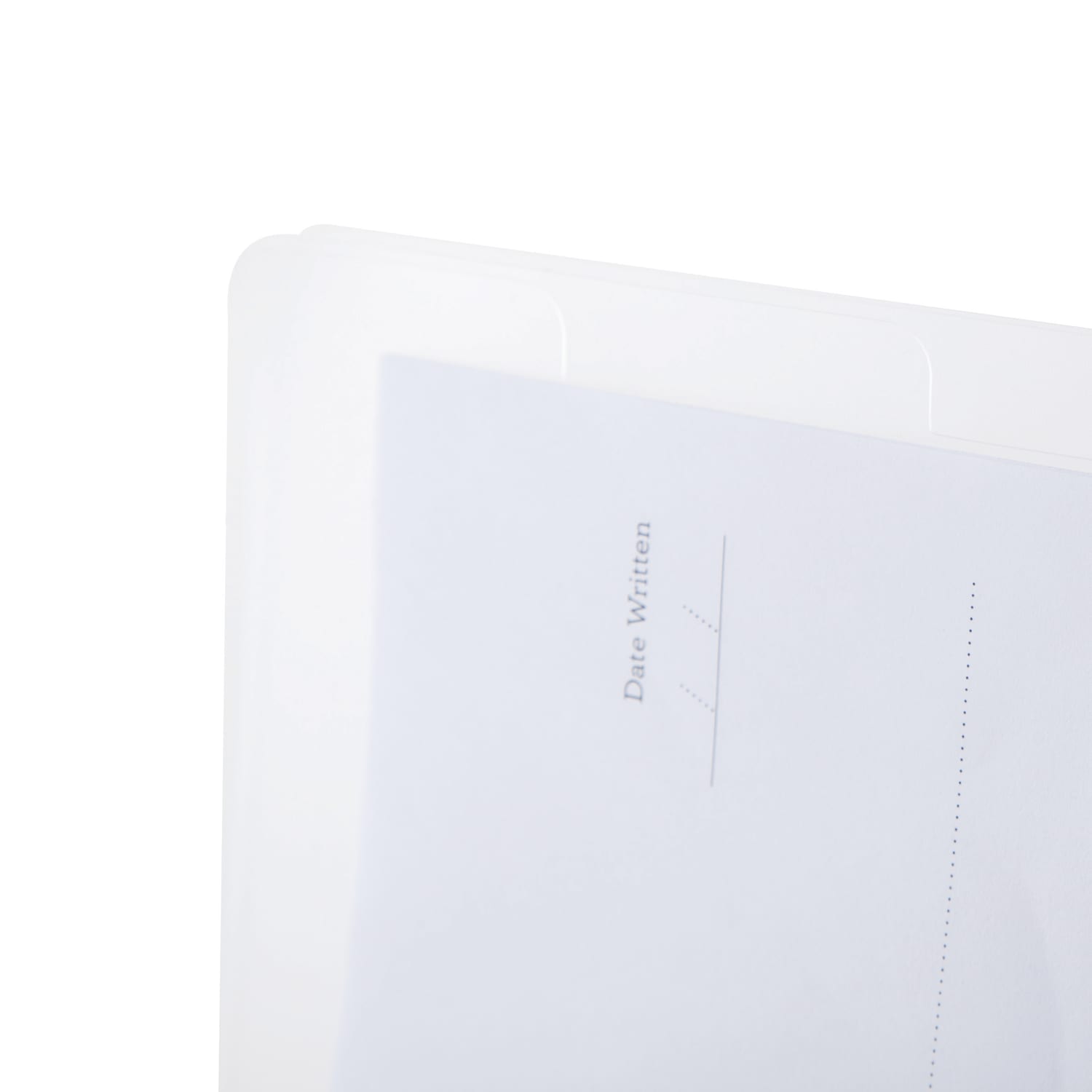 Realspace Poly Expanding File Folder, 8-Pocket, Letter Size, 4in Expansion, White/Black Dots - Image 5
