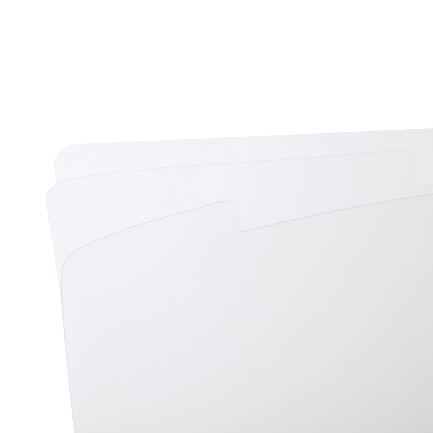 Realspace Poly Expanding File Folder, 8-Pocket, Letter Size, 4in Expansion, White/Black Dots - Image 6