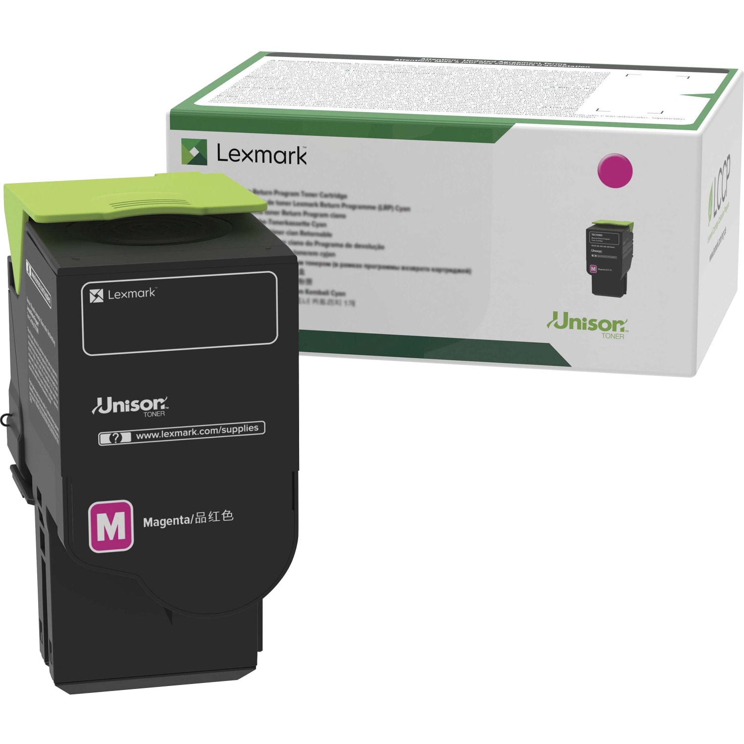 Lexmark C2310M0 Magenta Return Program Toner Cartridge - Image 3