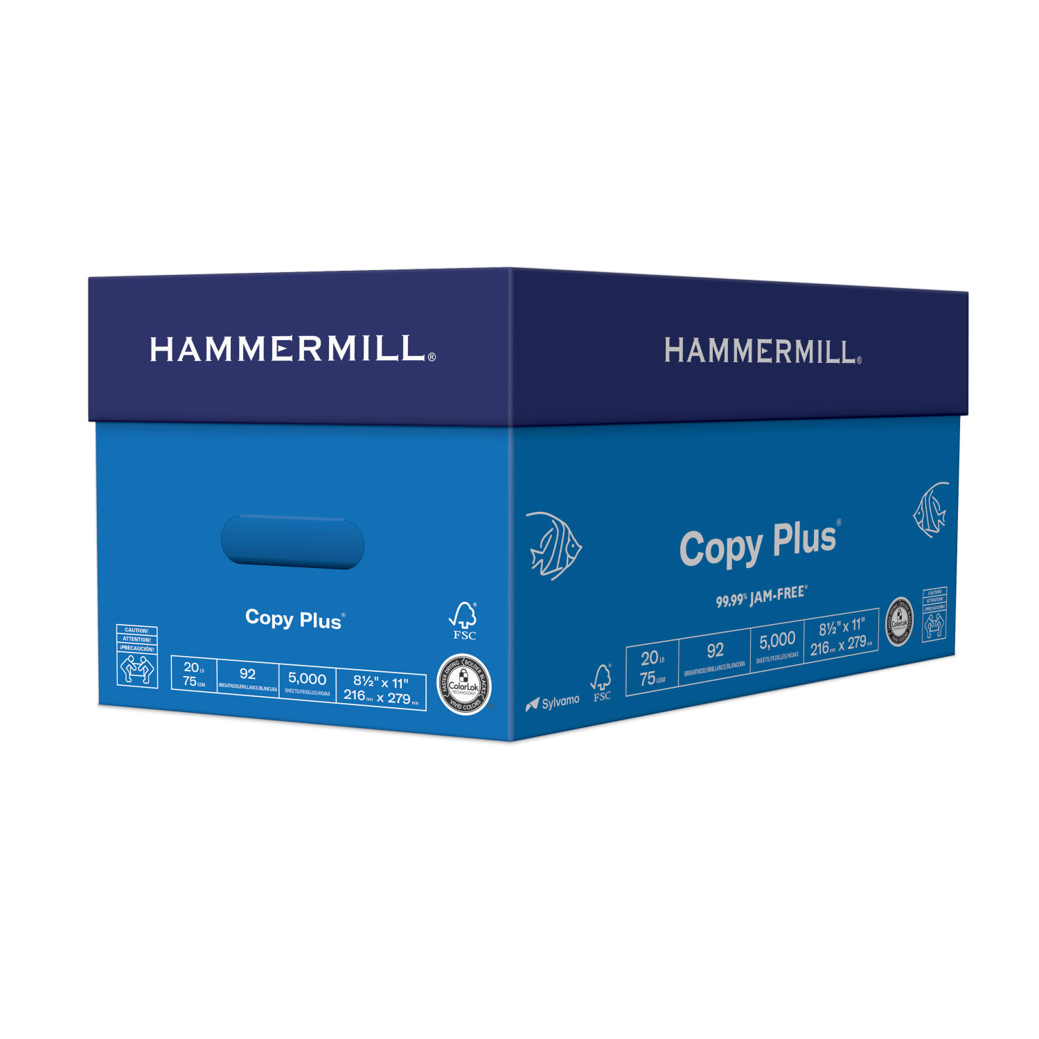 Hammermill Copy Plus Copy Paper, 10 Reams, White, Letter (8.5in x 11in), 5000 Sheets Per Case, 20 Lb, 92 Brightness, FSC Certified - Image 3