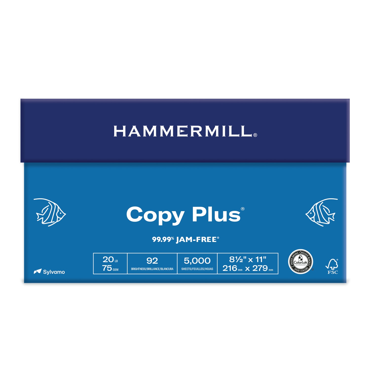Hammermill Copy Plus Copy Paper, 10 Reams, White, Letter (8.5in x 11in), 5000 Sheets Per Case, 20 Lb, 92 Brightness, FSC Certified - Image 4