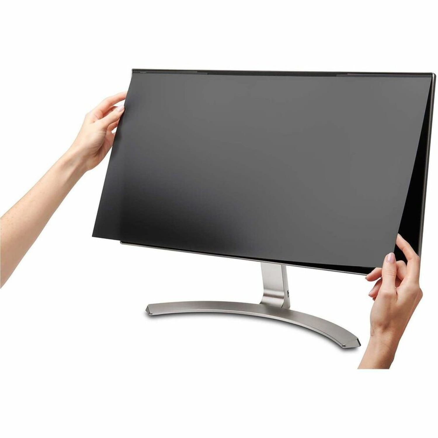 Kensington MagPro 24.0in Monitor Privacy Screen with Magnetic Strip - For 24in Widescreen LCD Monitor - 16:9 - Fingerprint Resistant, Scratch Resistant, Damage Resistant - 1 Each - TAA Compliant - Image 4
