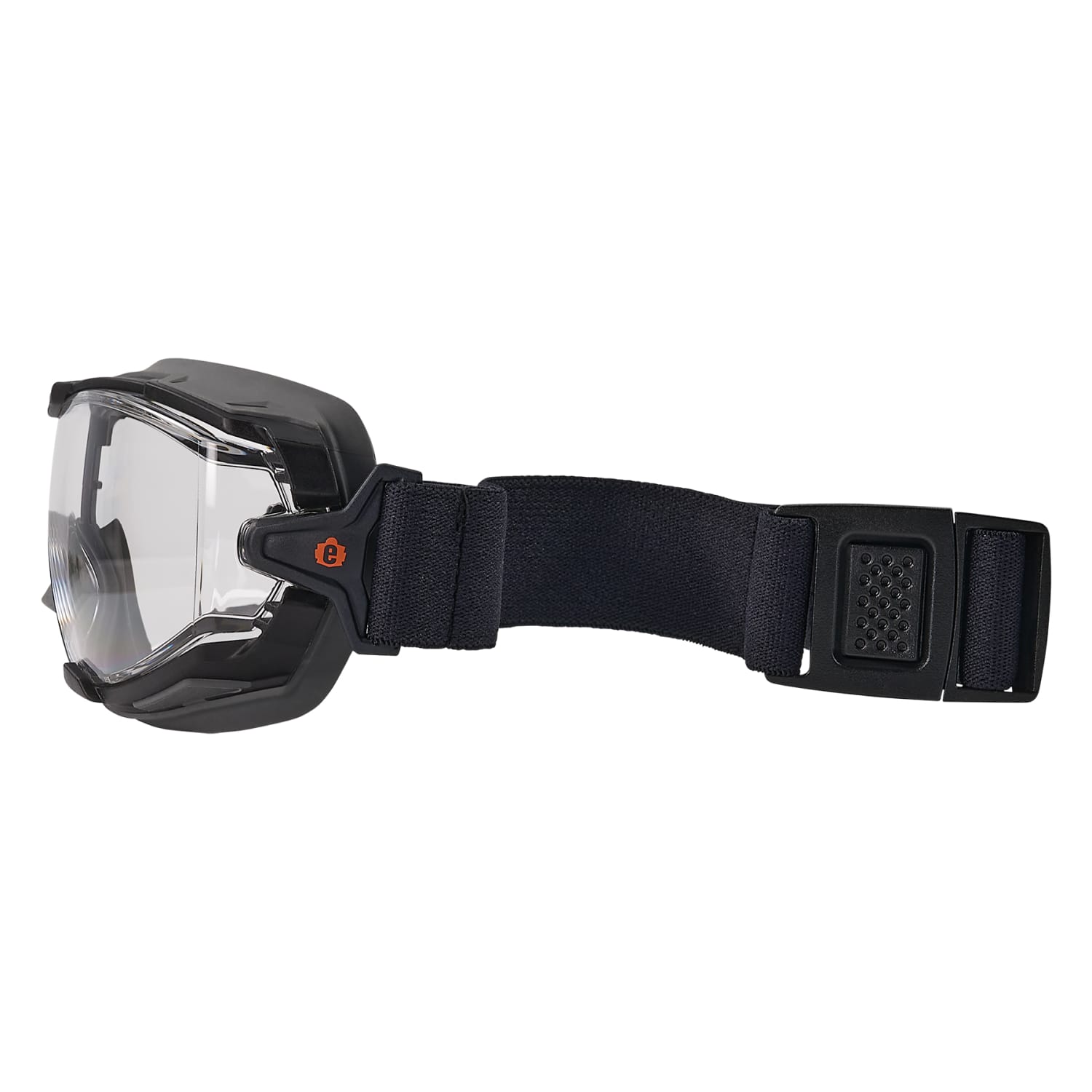 Ergodyne ARKYN-FAB Safety Goggles With Elastic Strap, Black Frame/Clear Lens - Image 4