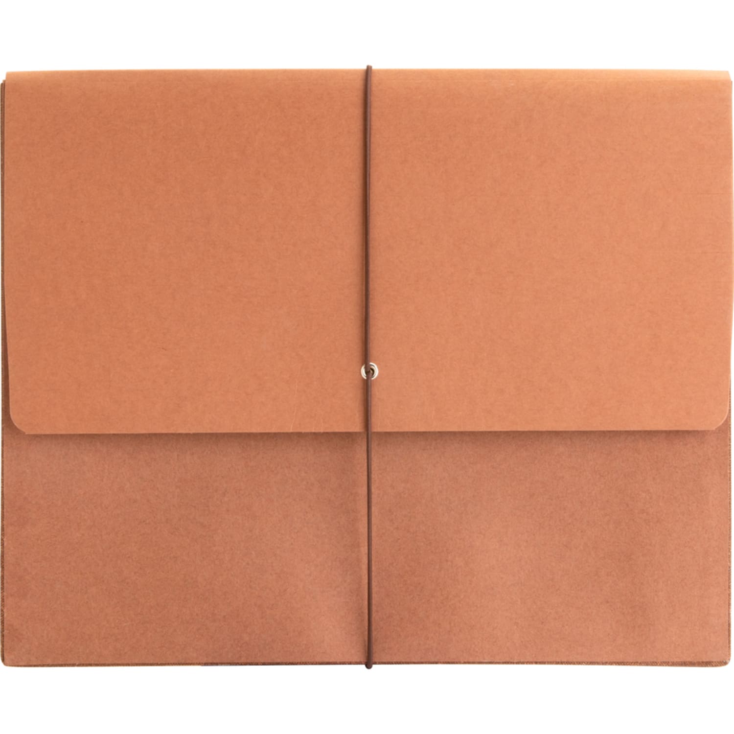 Sparco Tyvek Tyvek Accordion Wallet, 1 Pocket, Expansion 5-1/4in, 8 1/2in x 11in, Letter, 30 % Recycled, Brown, Pack of 1 - Image 6