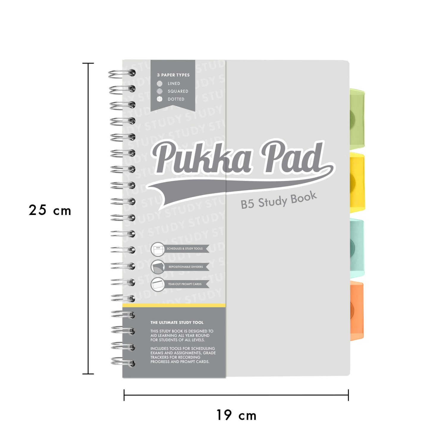 Pukka Pads B5 Study Book, Pack Of 2 - Image 5