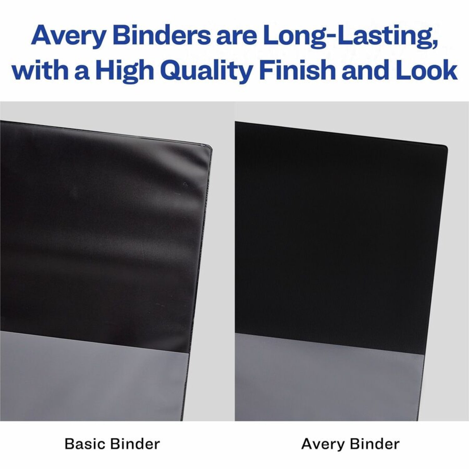 Avery Heavy-Duty View 3-Ring Binder, 2in Slant Rings, White - Image 5