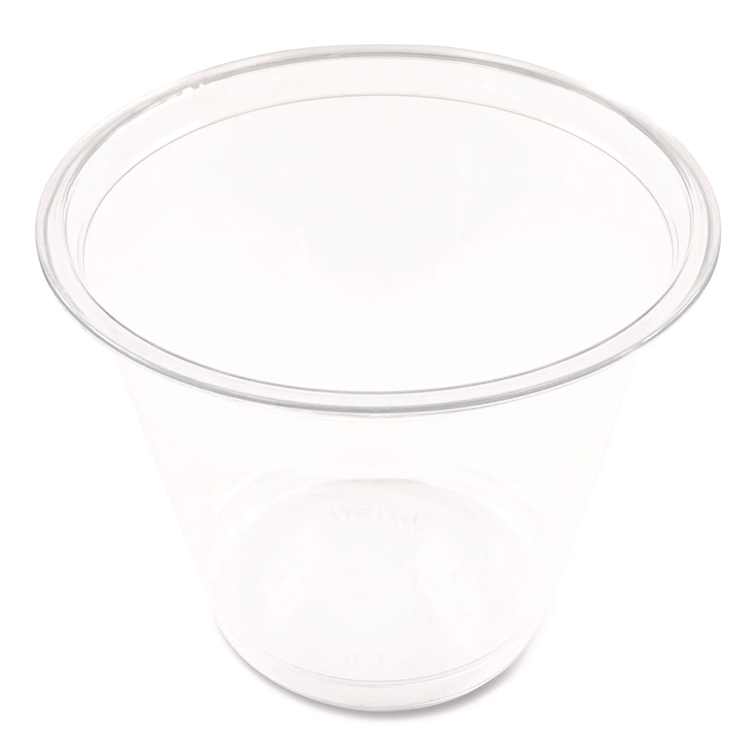Boardwalk Plastic Cold Cups, 9 Oz, Clear, Pack Of 1,000 Cups - Image 3
