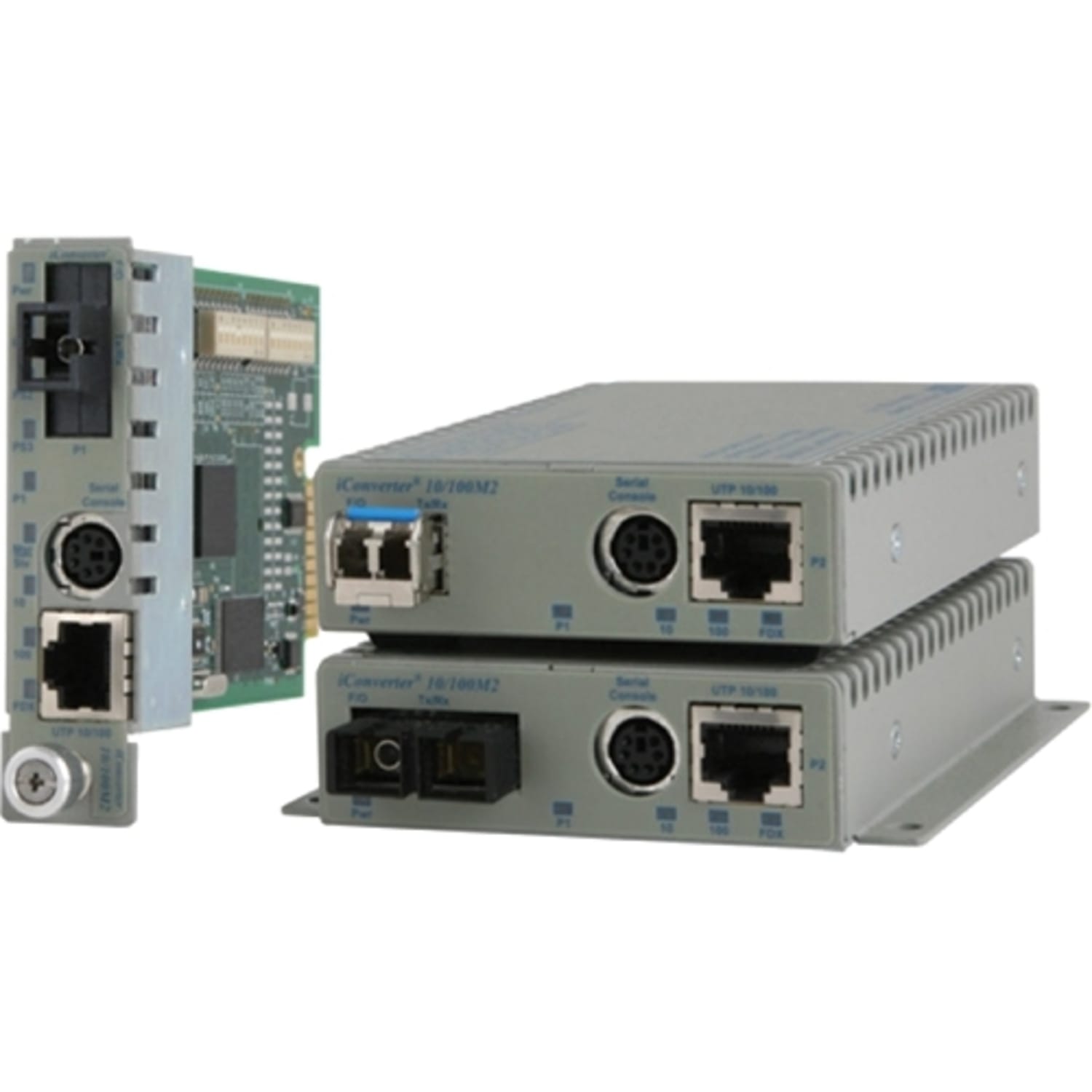Omnitron iConverter 10/100M2 Fiber Media Converter, 8900N0A - Image 3